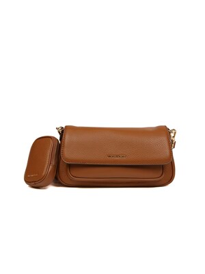 Michael Kors Bolso de hombro 'Jet Set Travel Small Flap Crossbody With Tech Attachment'  caramelo
