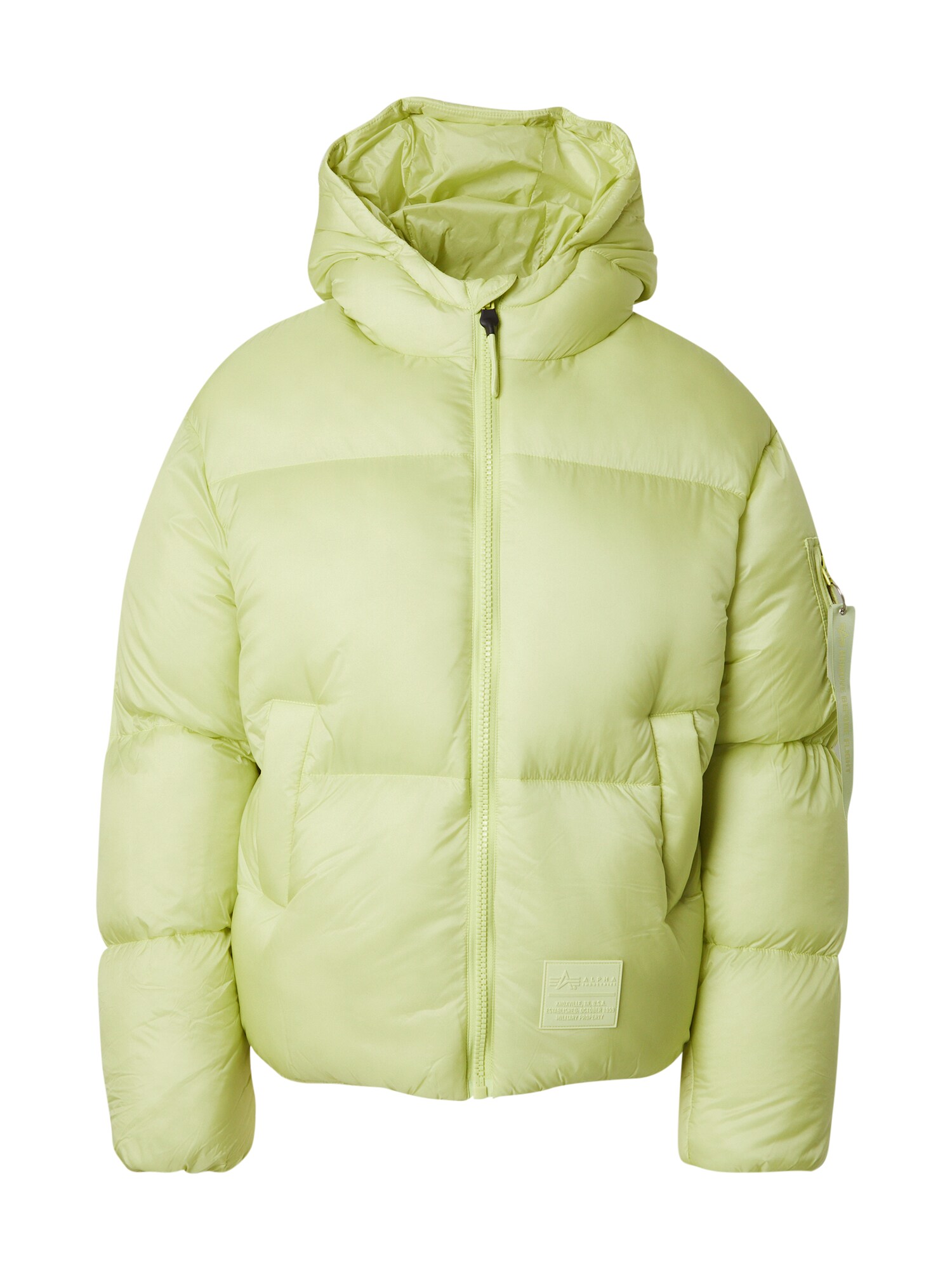 ALPHA INDUSTRIES Geacă de iarnă  verde limetă