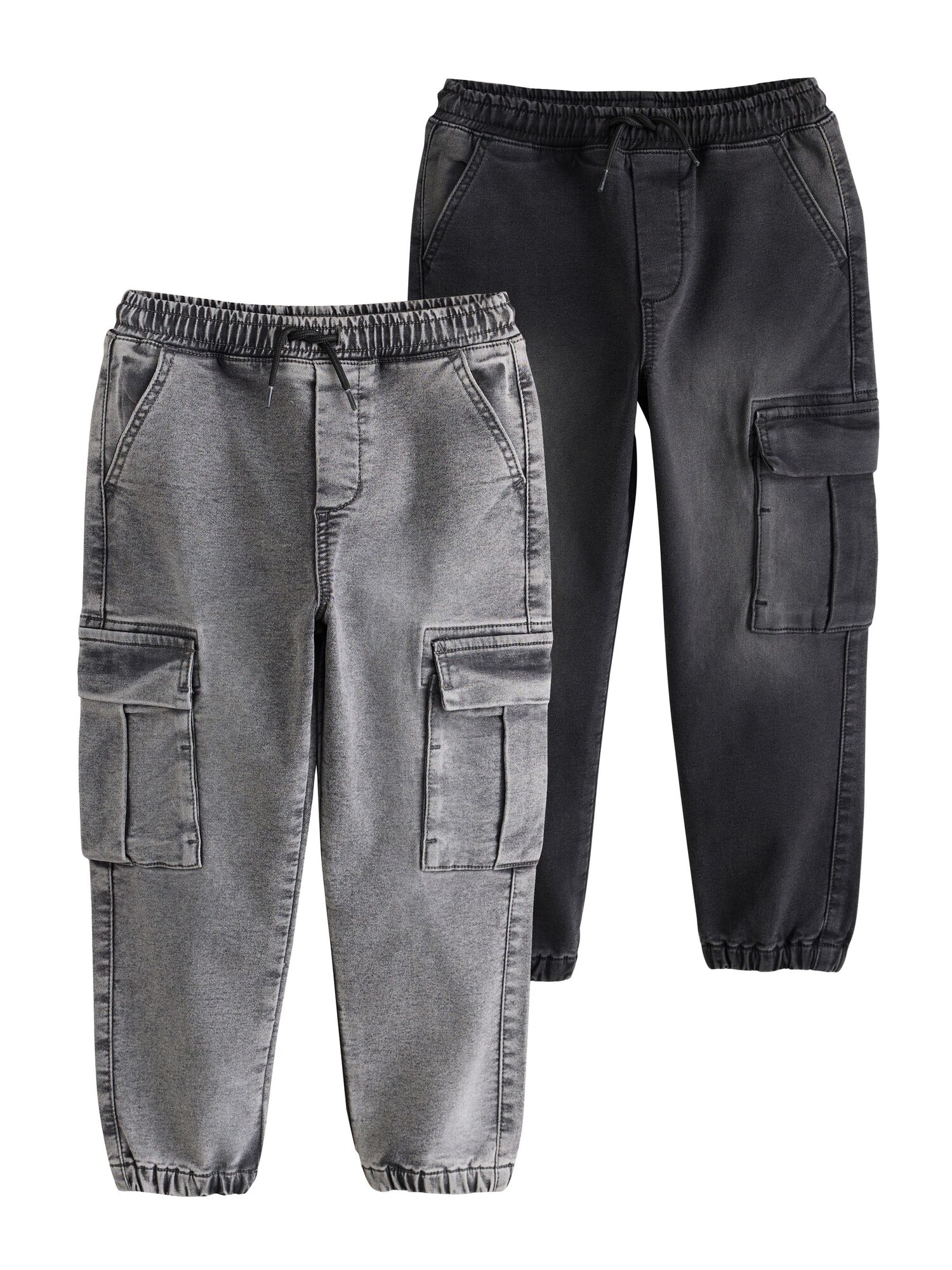 Next Jeans gri denim / negru denim