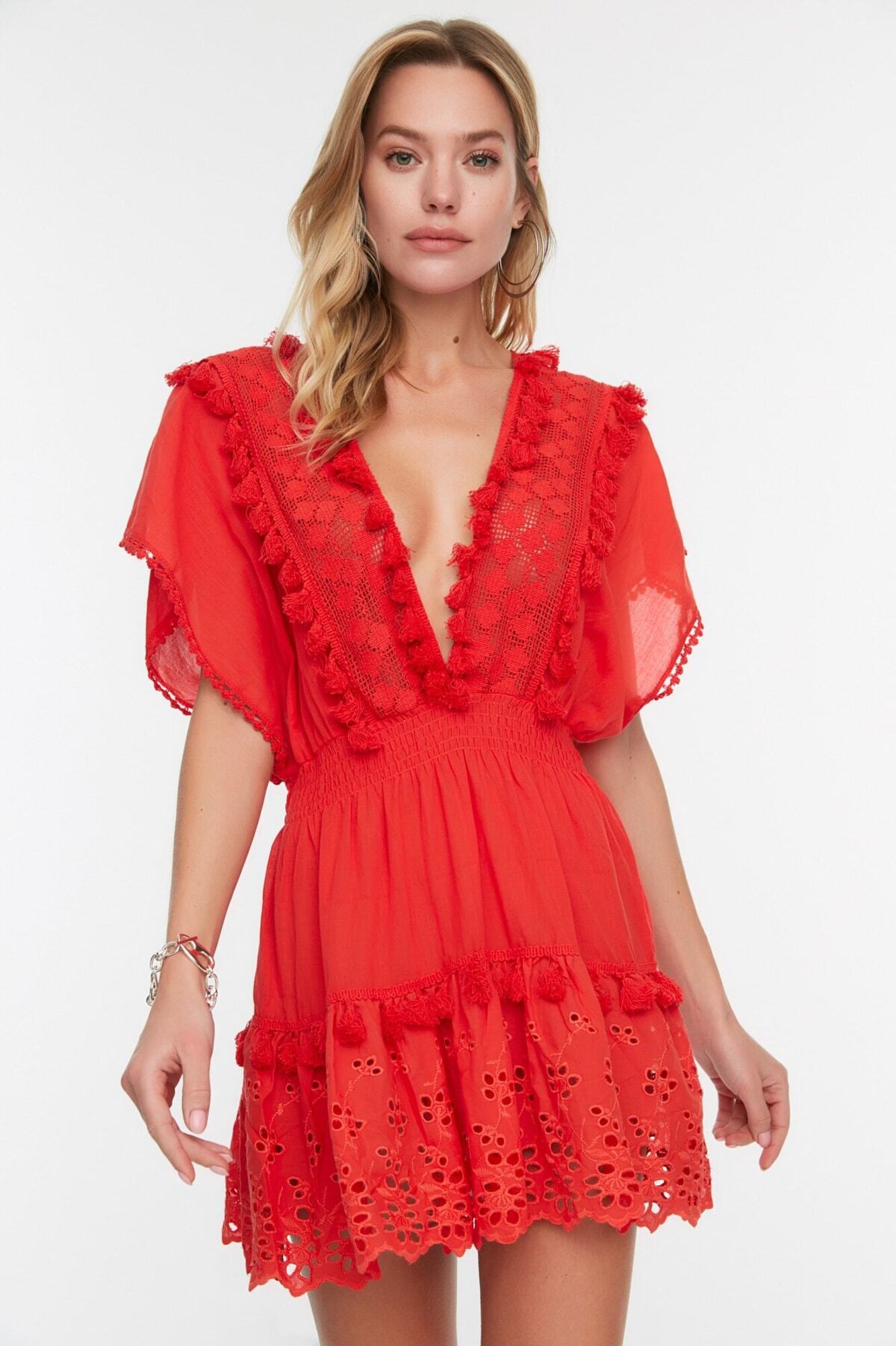 Trendyol Rochie de vară roșu