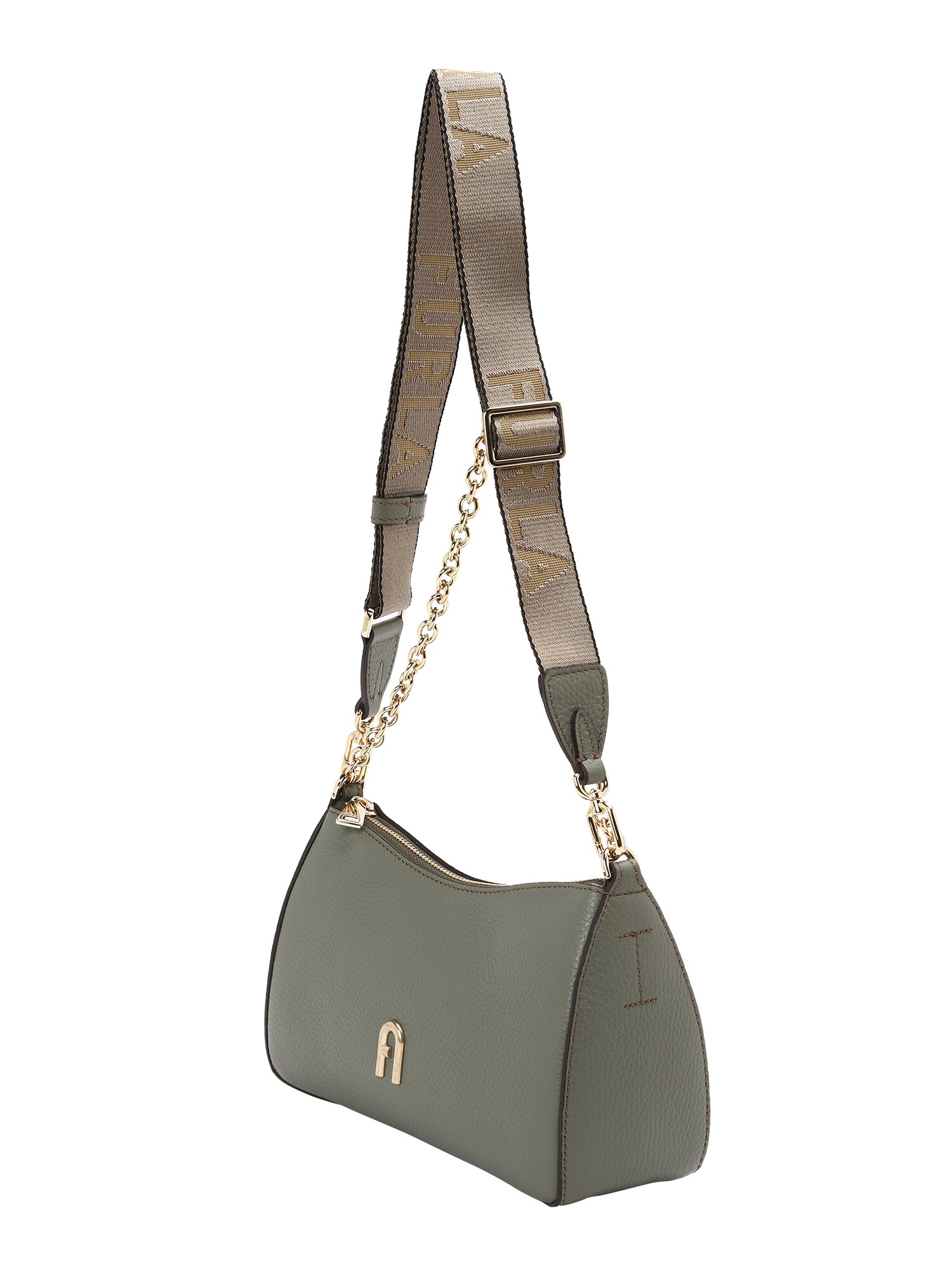 FURLA Чанта за през рамо 'PRIMULA'  злато / каки