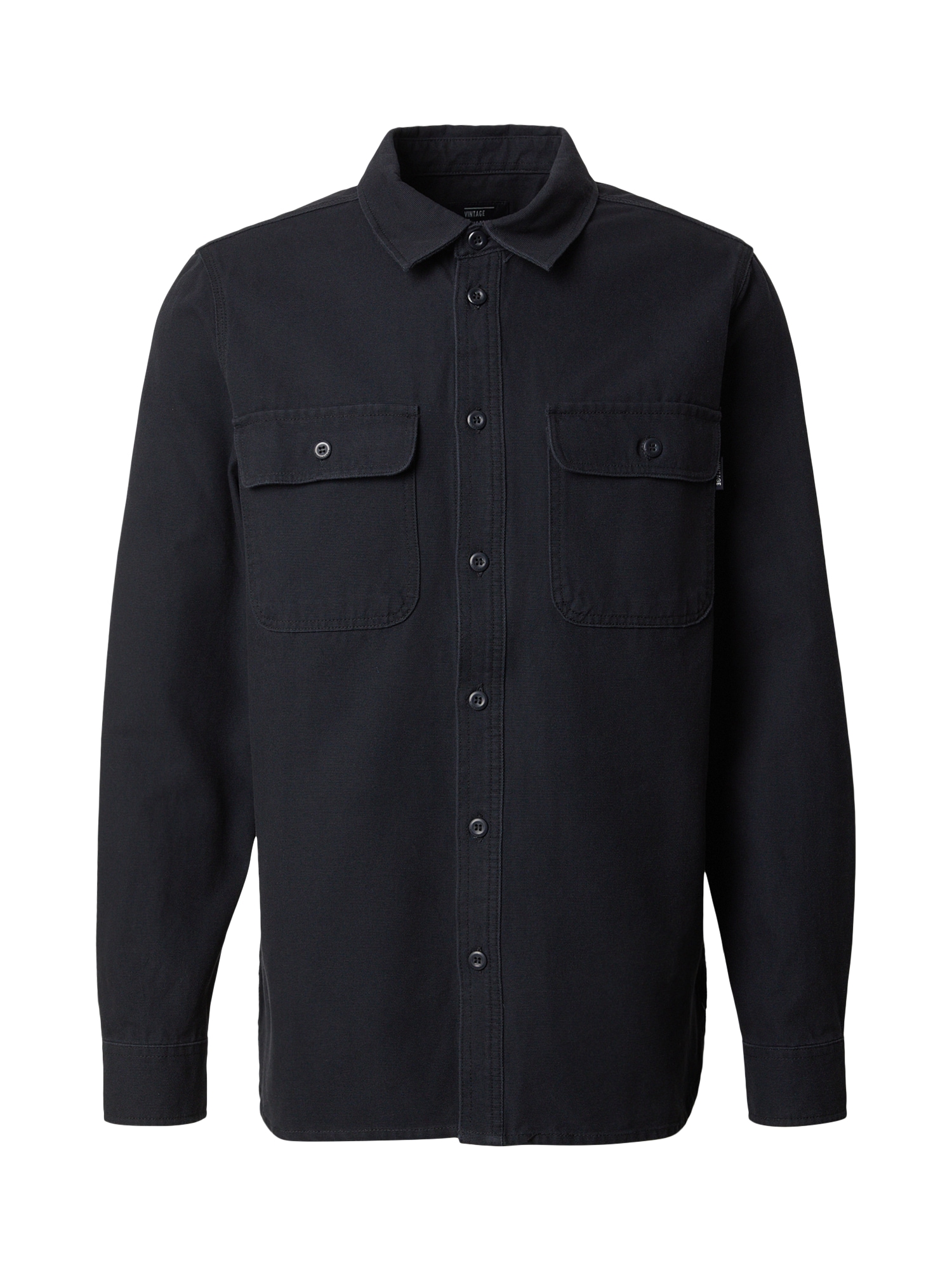 Vintage Industries Cămașă 'Baron'  negru