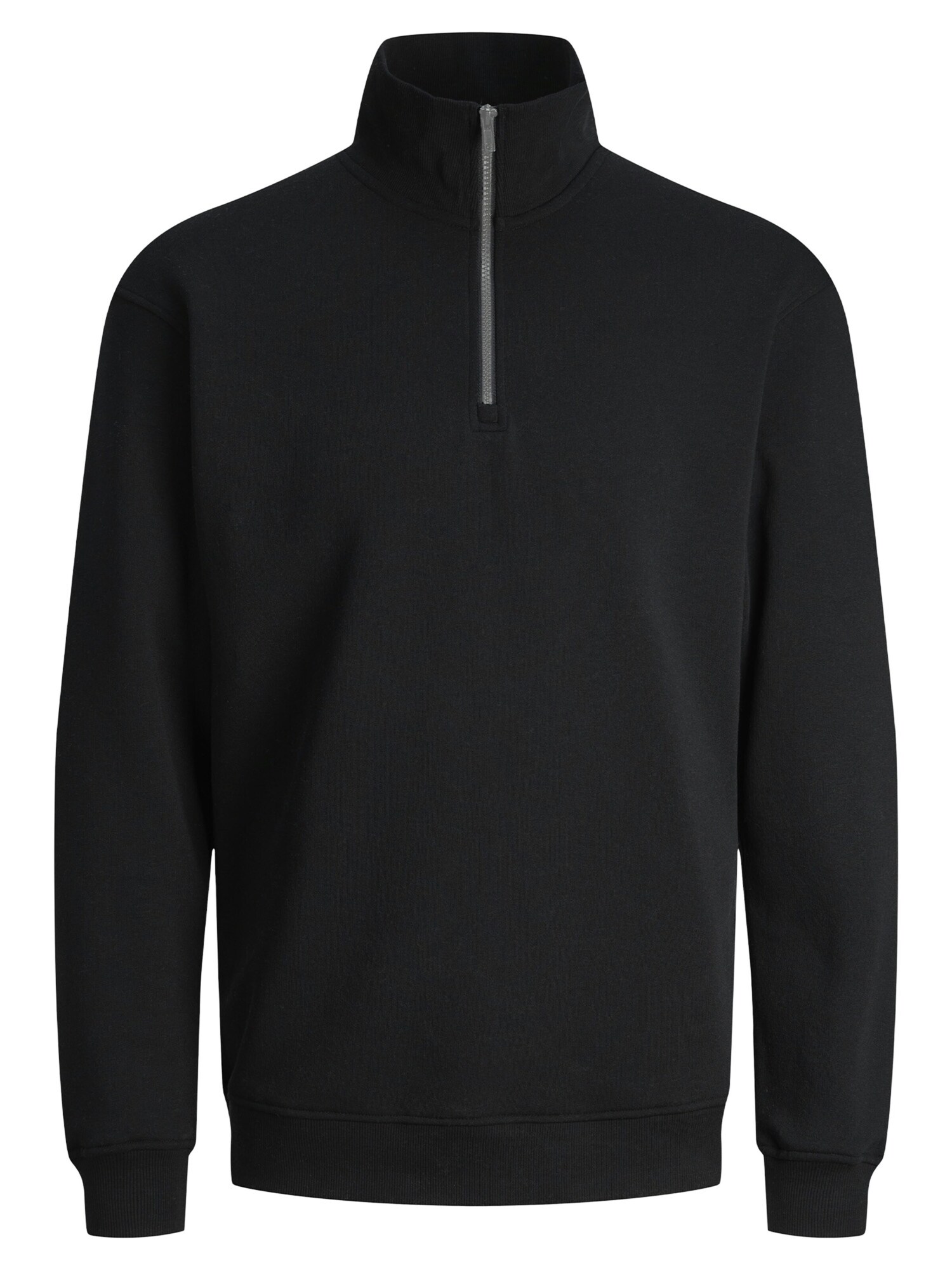 JACK & JONES Bluză de molton Bradley negru