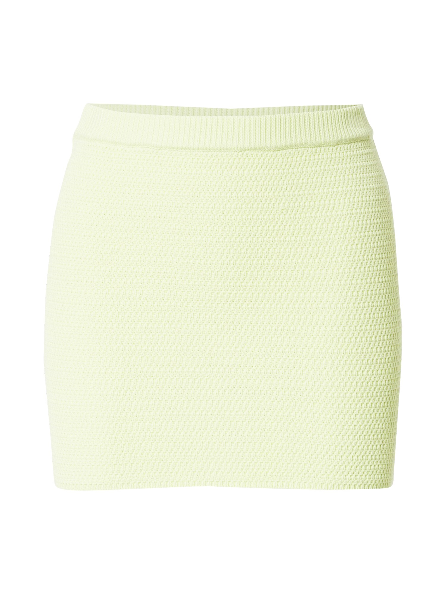 WEEKDAY Fustă Bay  verde măr