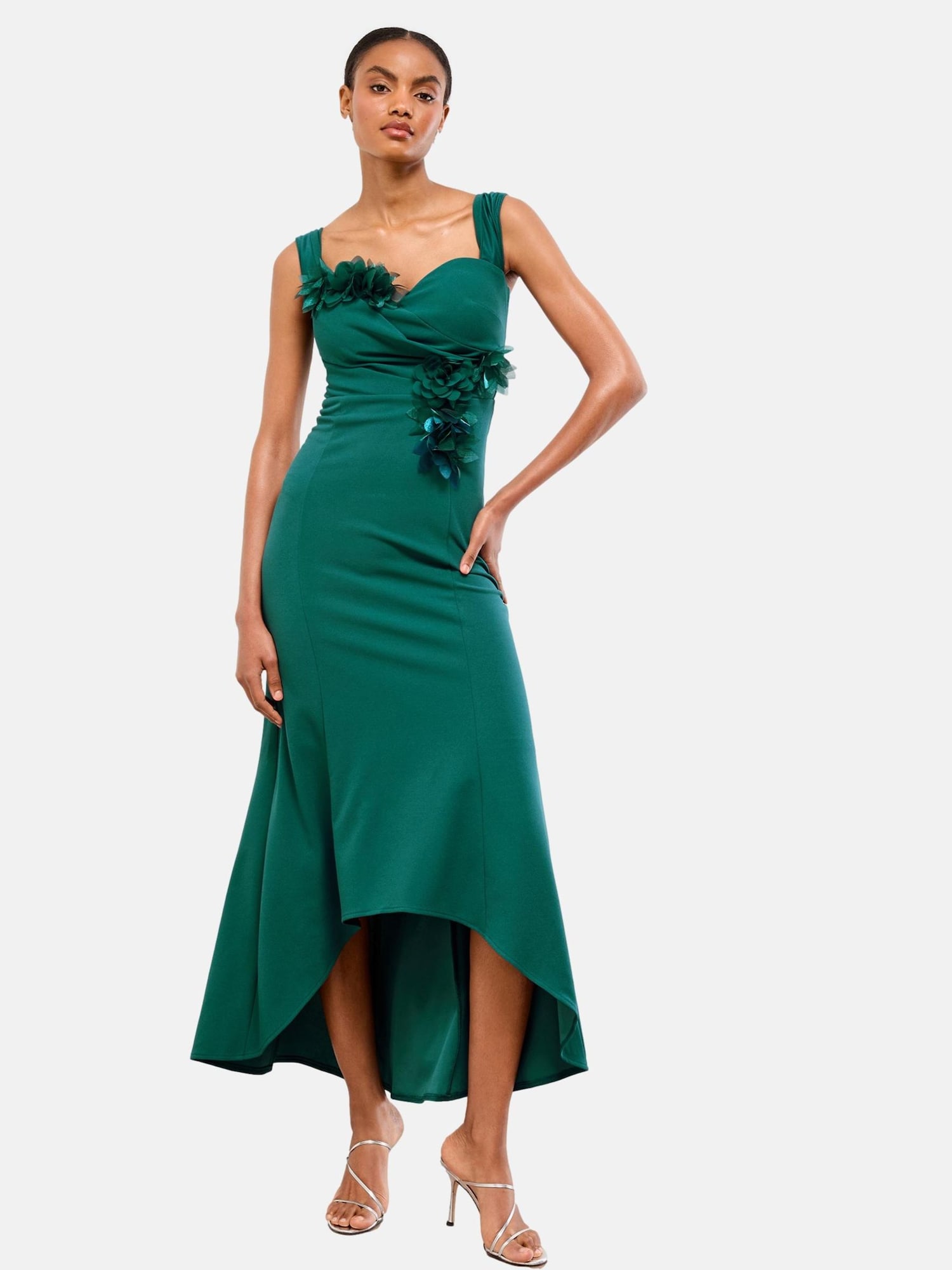 Lipsy Rochie de seară  verde smarald