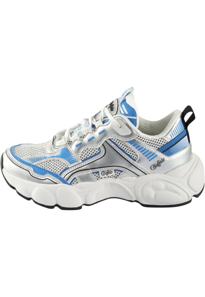 BUFFALO Sneaker 'CLD Run JOG' Damen Größe 40 blau / schwarz / silber / weiß