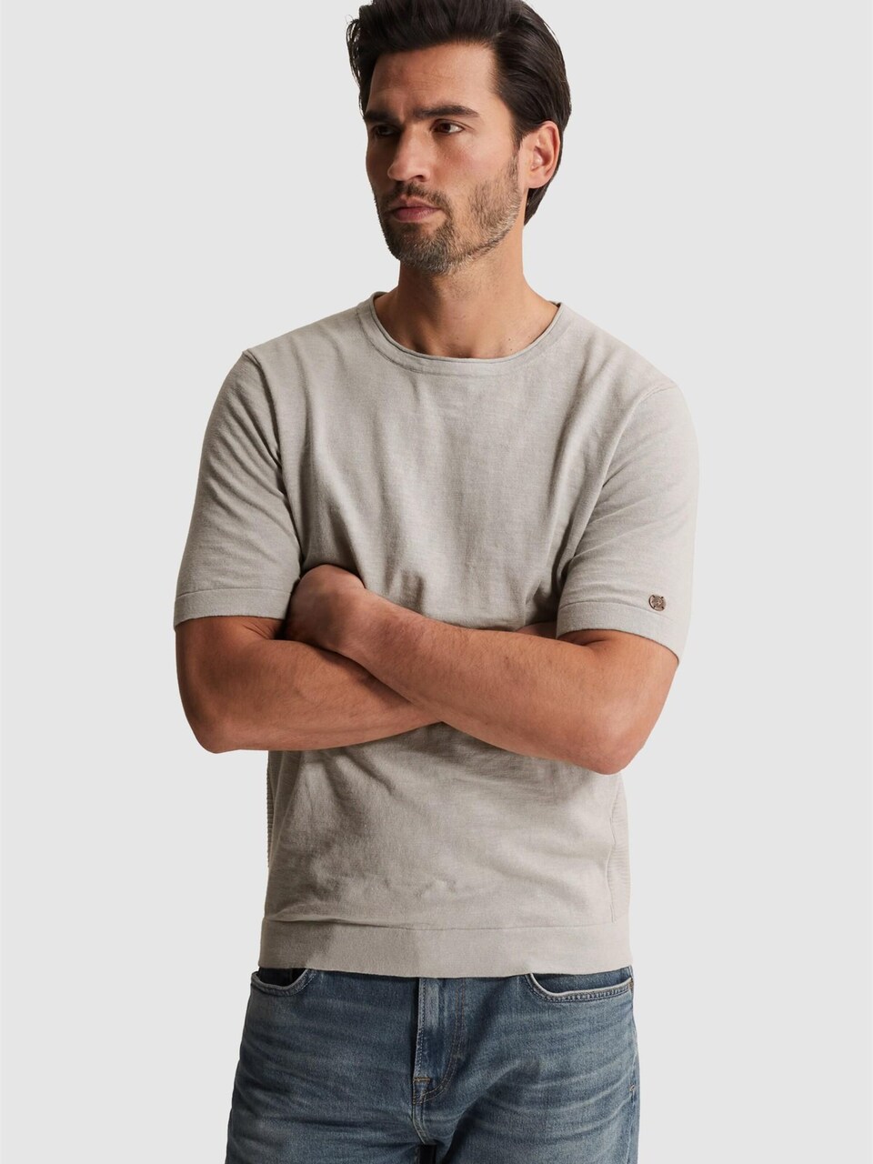 T-shirt 'T-shirt in slub cotton'