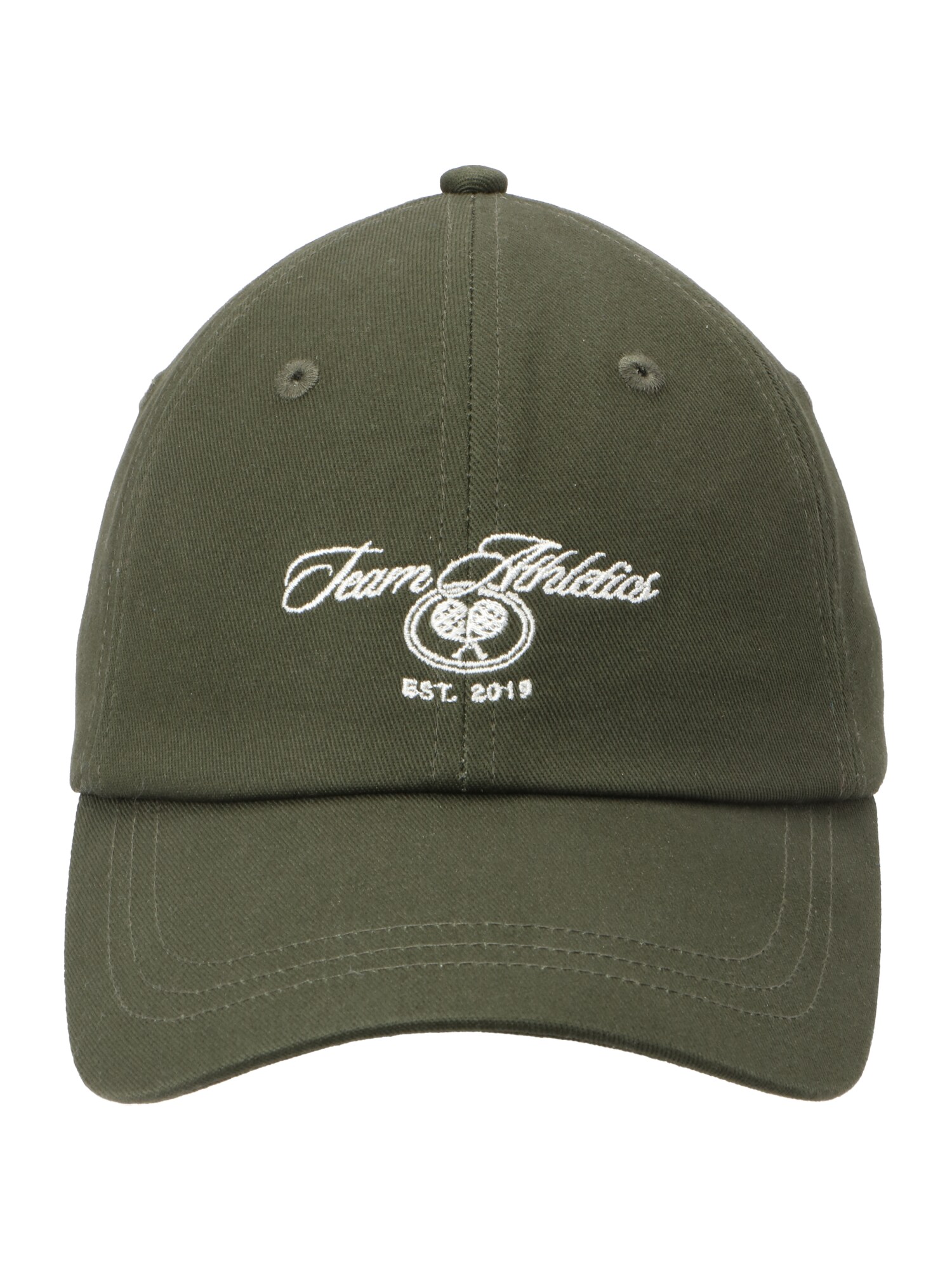 DAN FOX APPAREL Čiapka 'James'  tmavozelená
