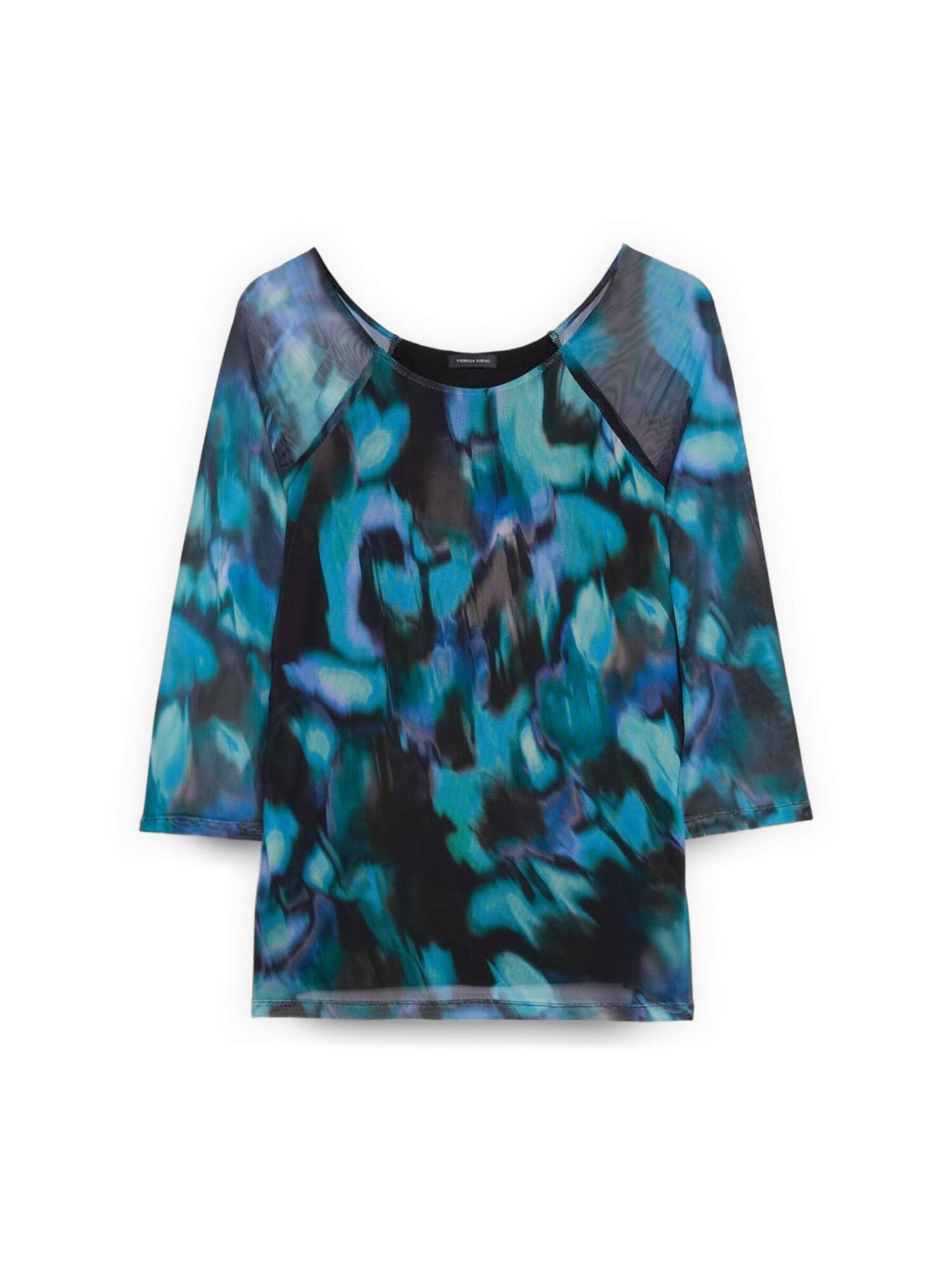 Fiorella Rubino Blusa  azul moteado