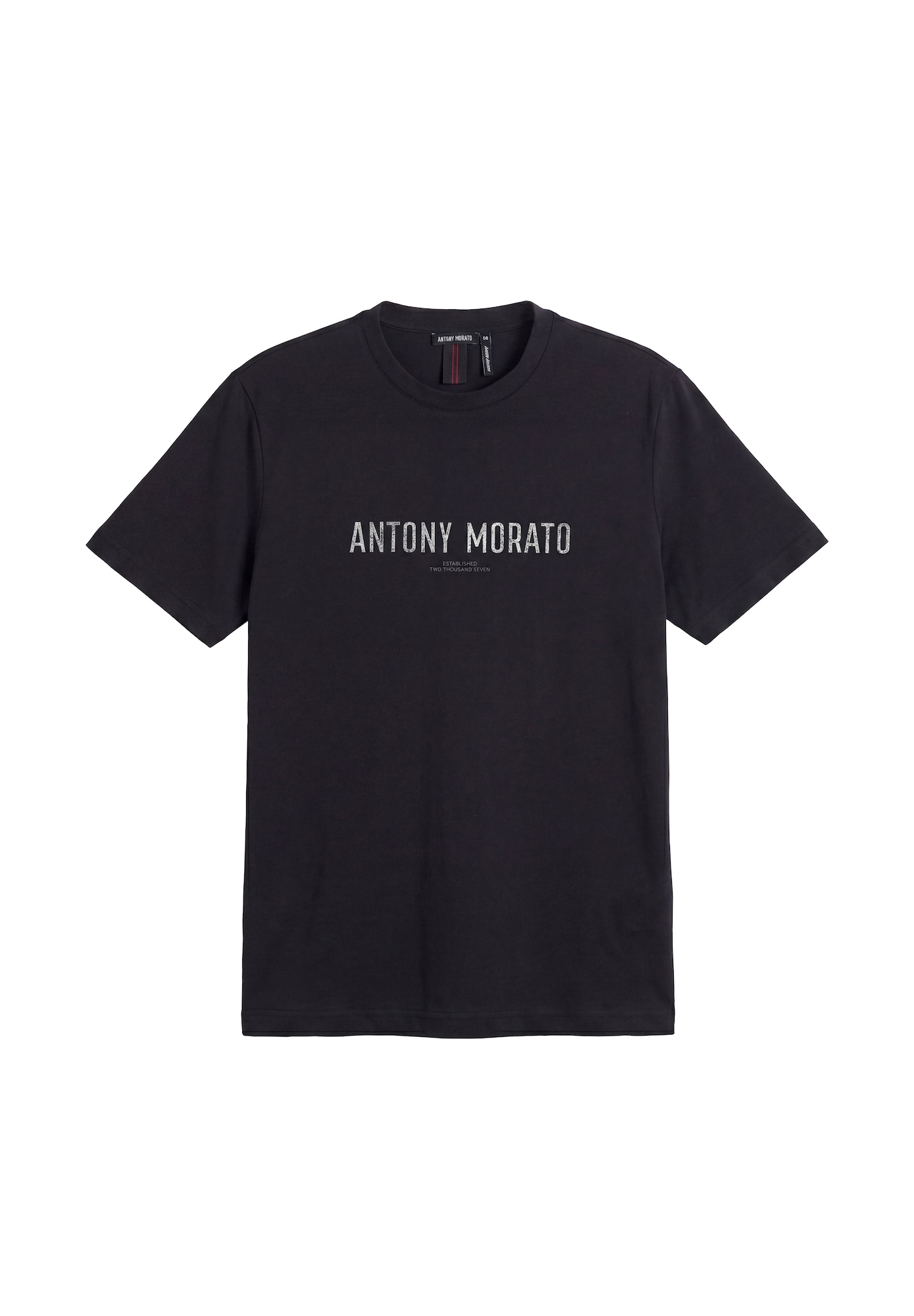 ANTONY MORATO Camiseta  gris / negro