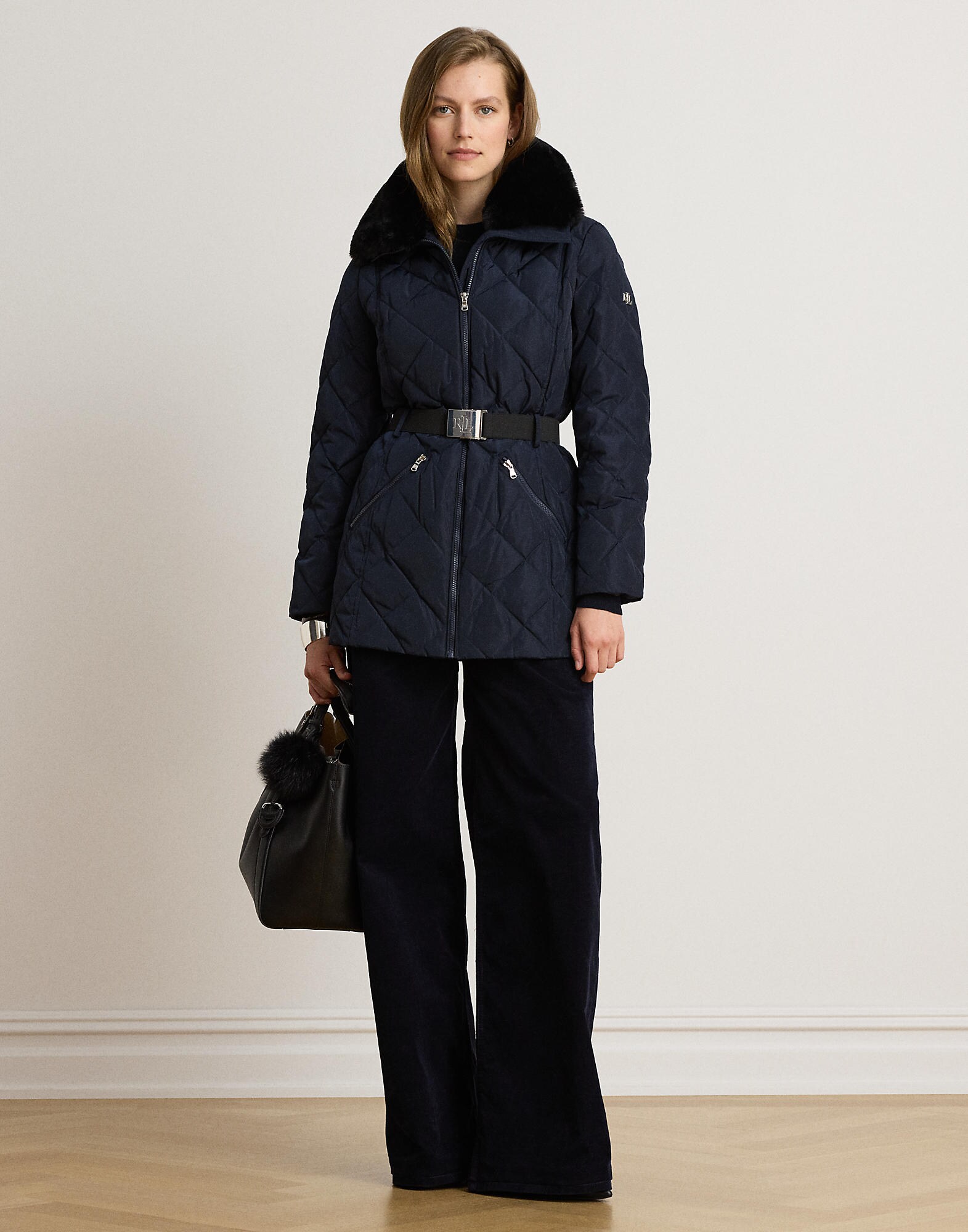 Lauren Ralph Lauren Chaqueta de entretiempo navy – imagen 20
