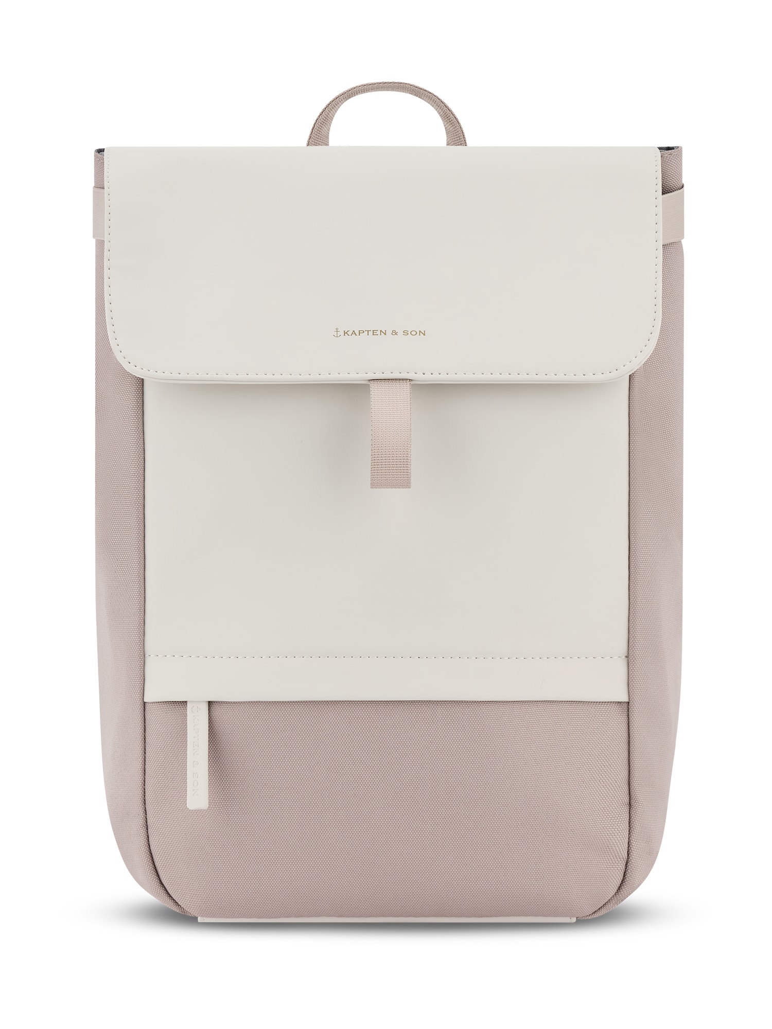 Kapten & Son Rucsac Fyn  grej / alb