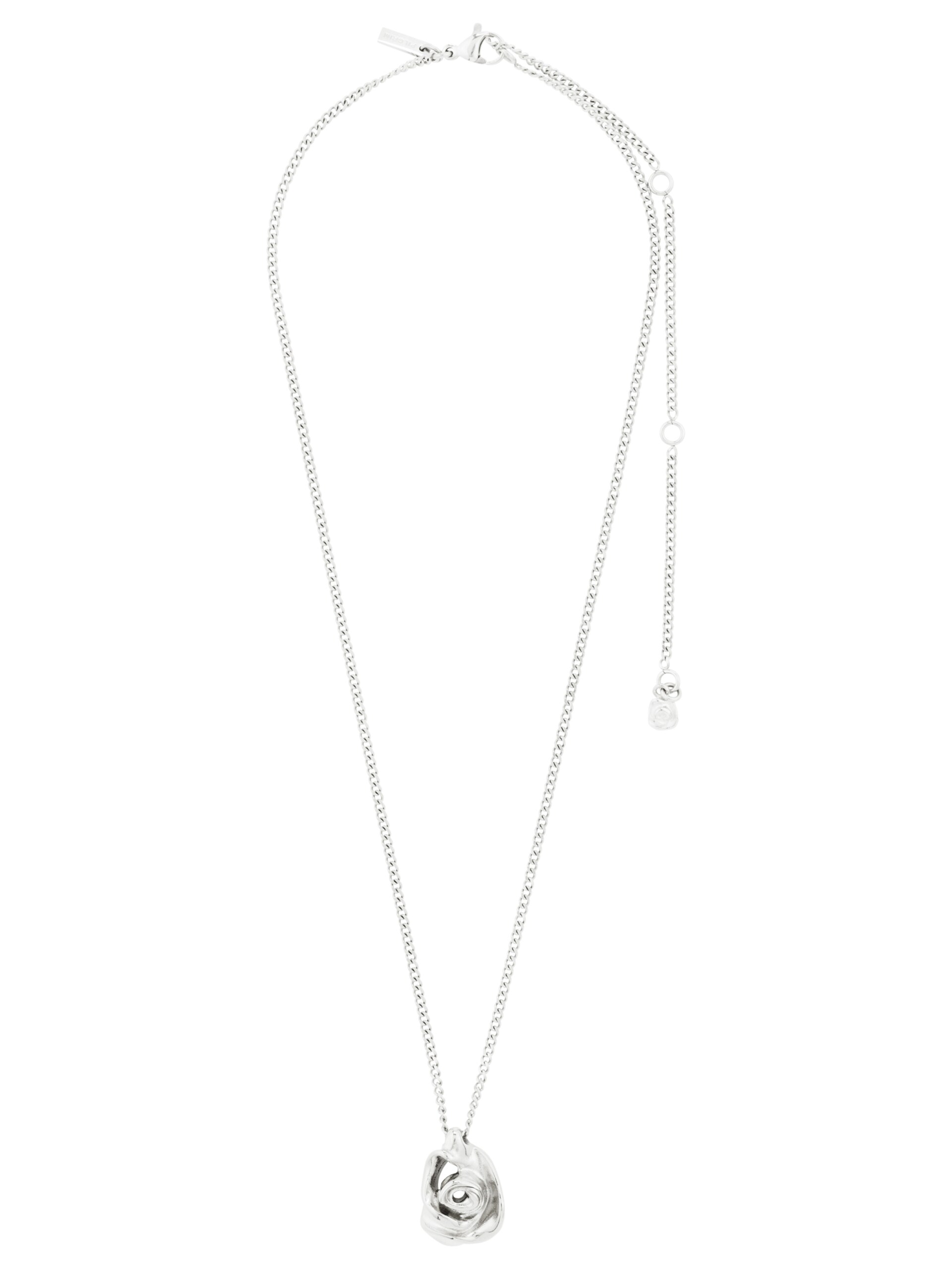 PILGRIM RIYAN halsband silverpläterad dam – bild 5