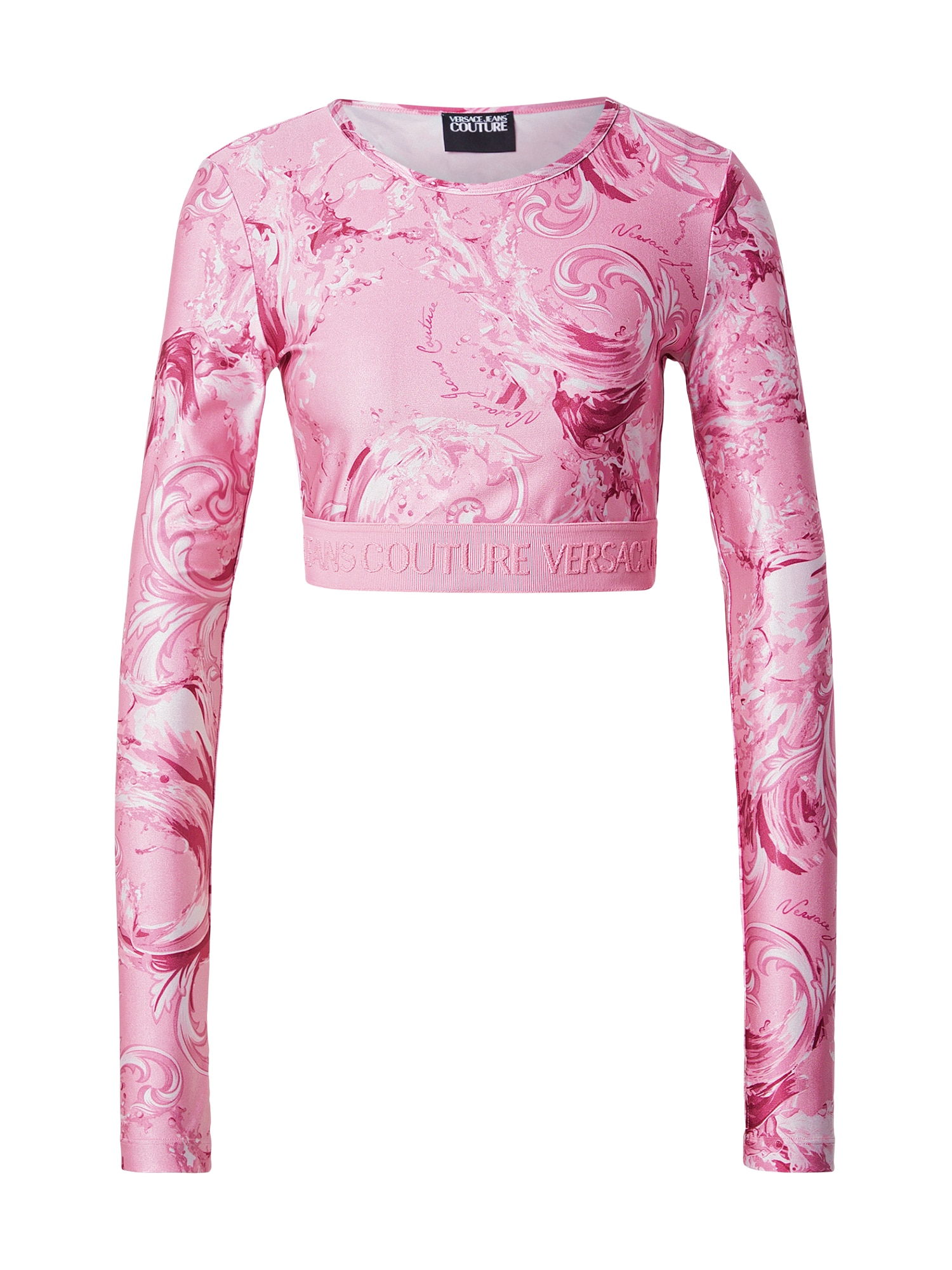 Versace Jeans Couture Tricou  roz / roz deschis / alb