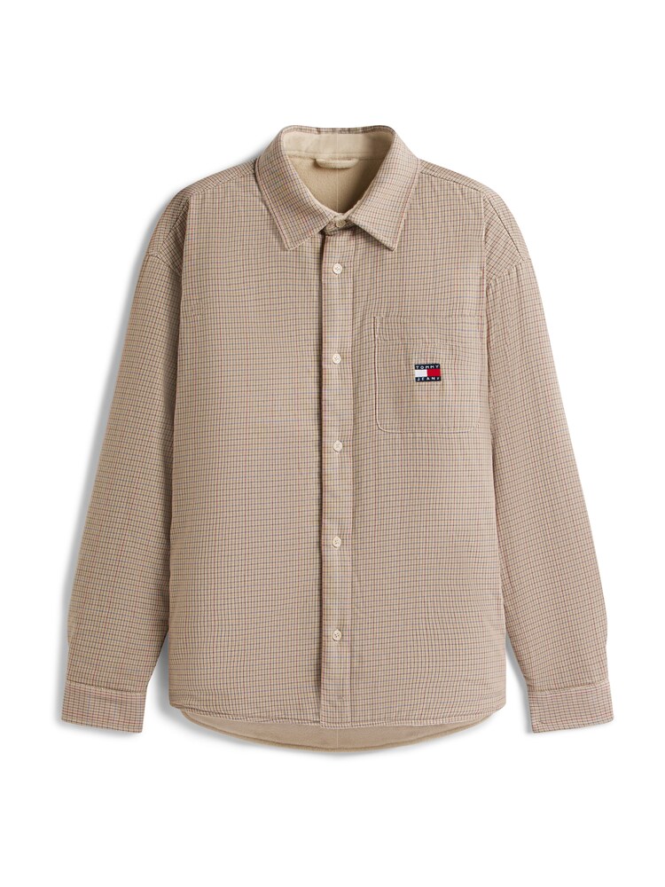 Tommy Jeans Jacke Herren Größe XS beige / blau / rot