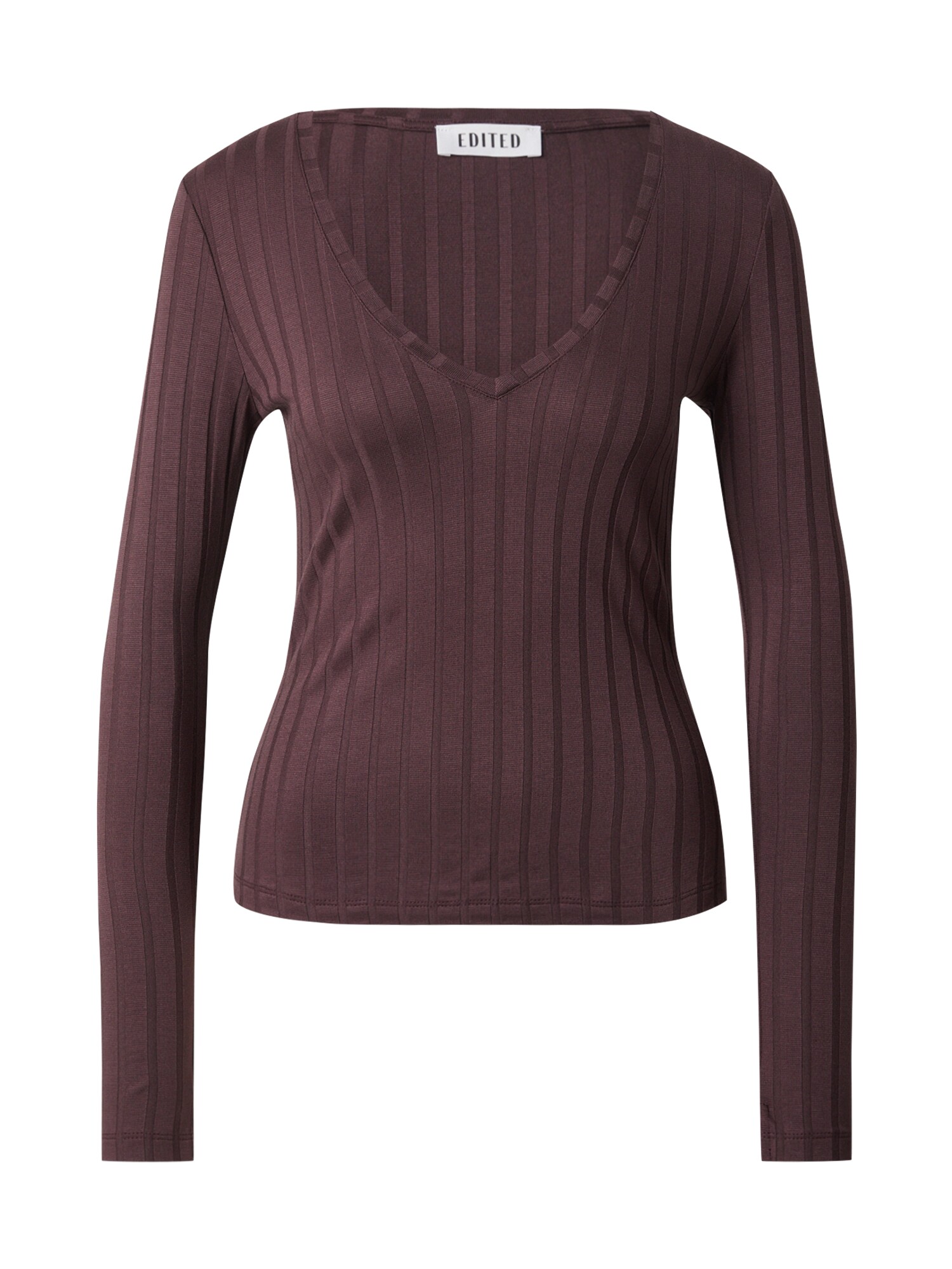 EDITED Tricou Elin roșu burgundy