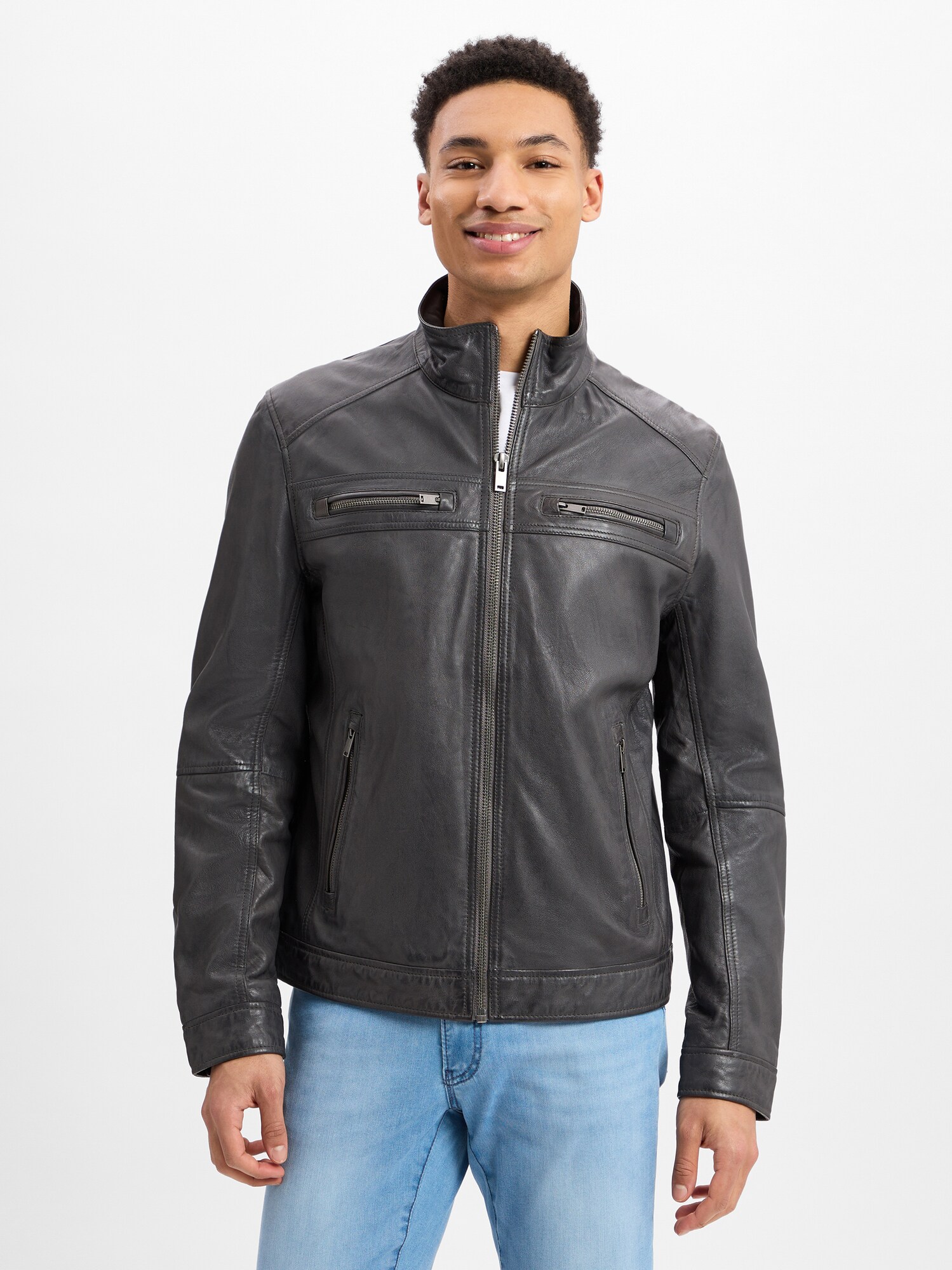Thumbnail - Lederjacke ' Hardy '