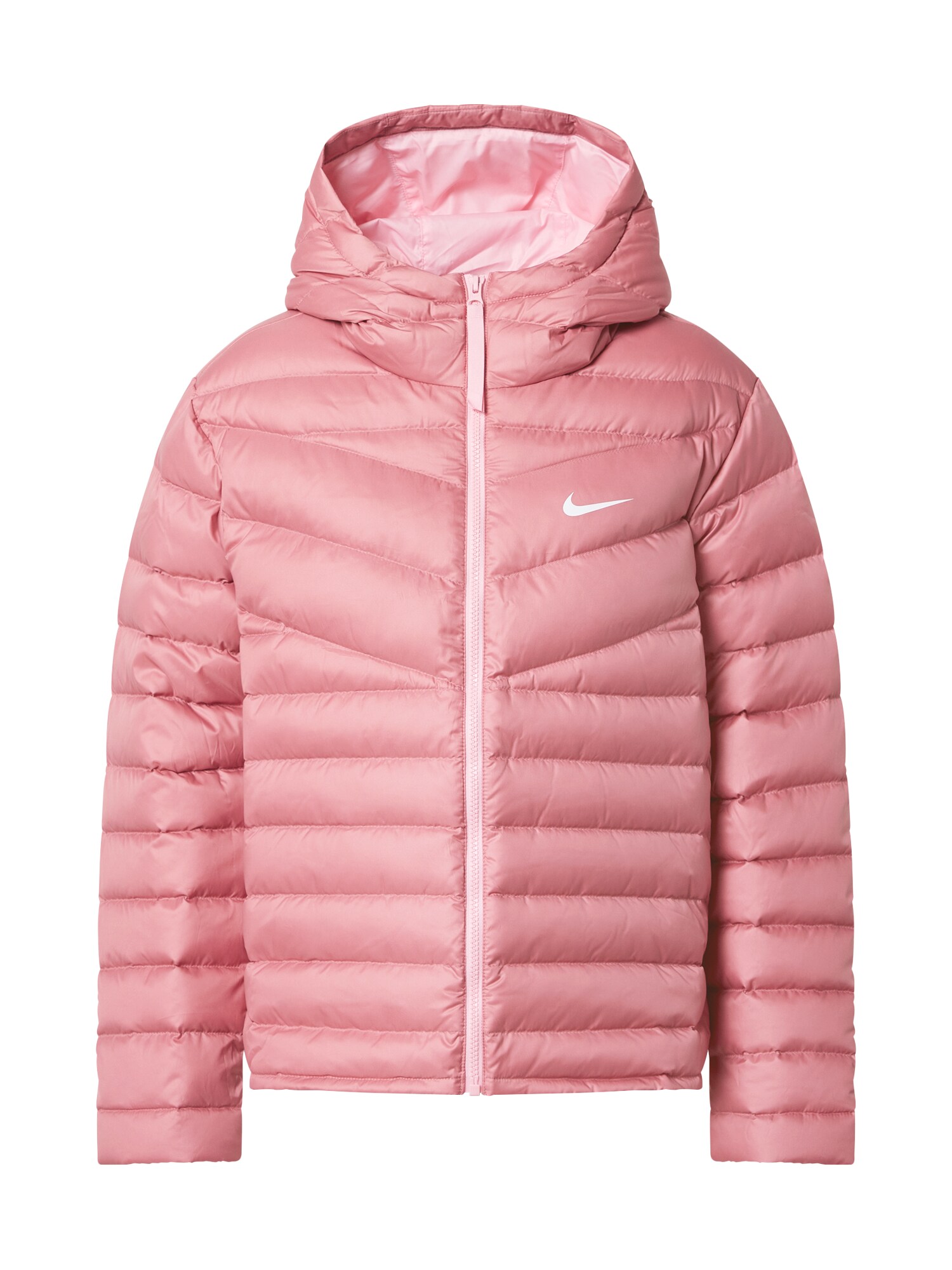 NIKE Sportinė striukė  rožių spalva / balta