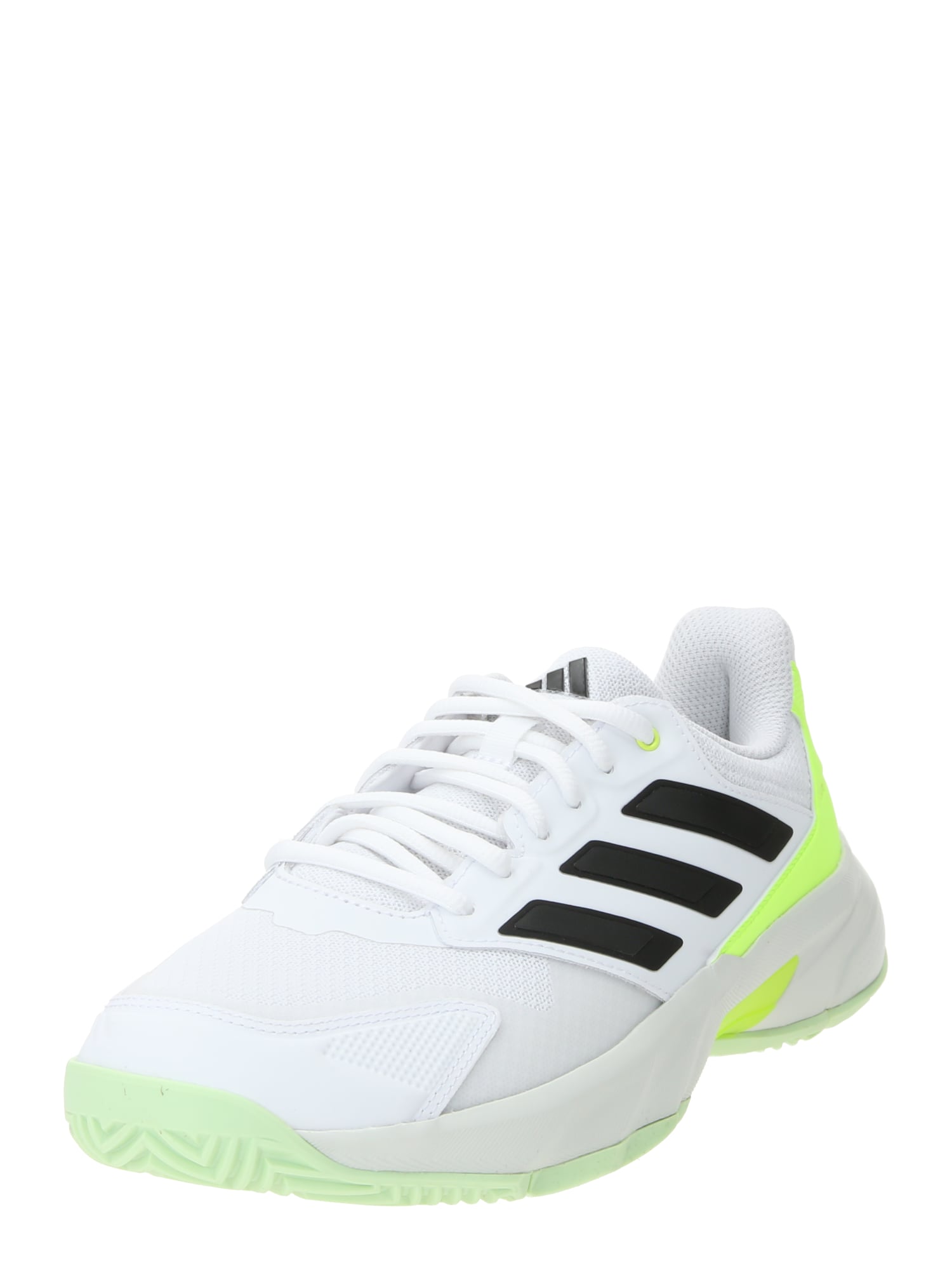 ADIDAS PERFORMANCE Pantofi sport 'CourtJam Control 3'  galben neon / negru / alb
