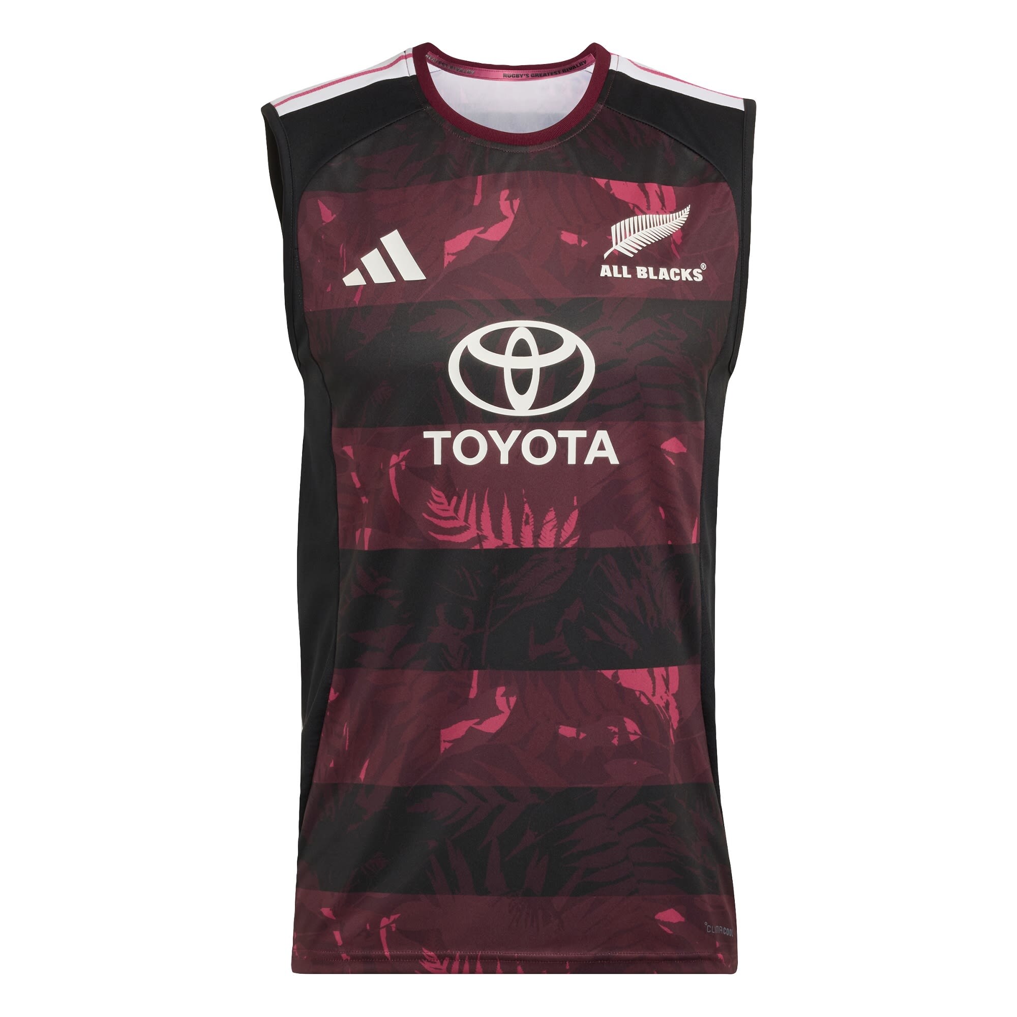 ADIDAS PERFORMANCE Dres 'All Blacks Südafrika-Tour' kestenjasto smeđa / crna / bijela