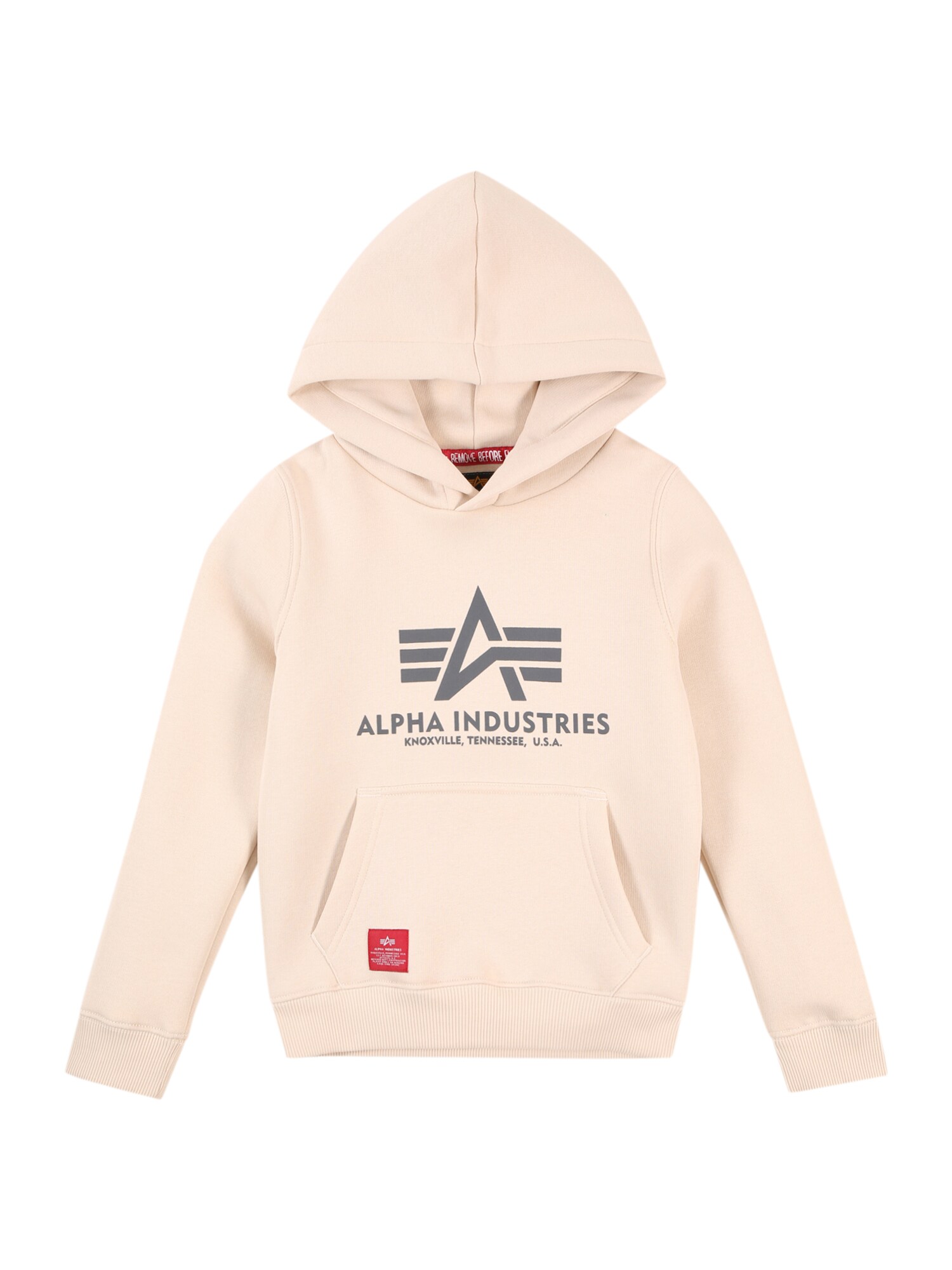 ALPHA INDUSTRIES Mikina  čadičová / broskyňová