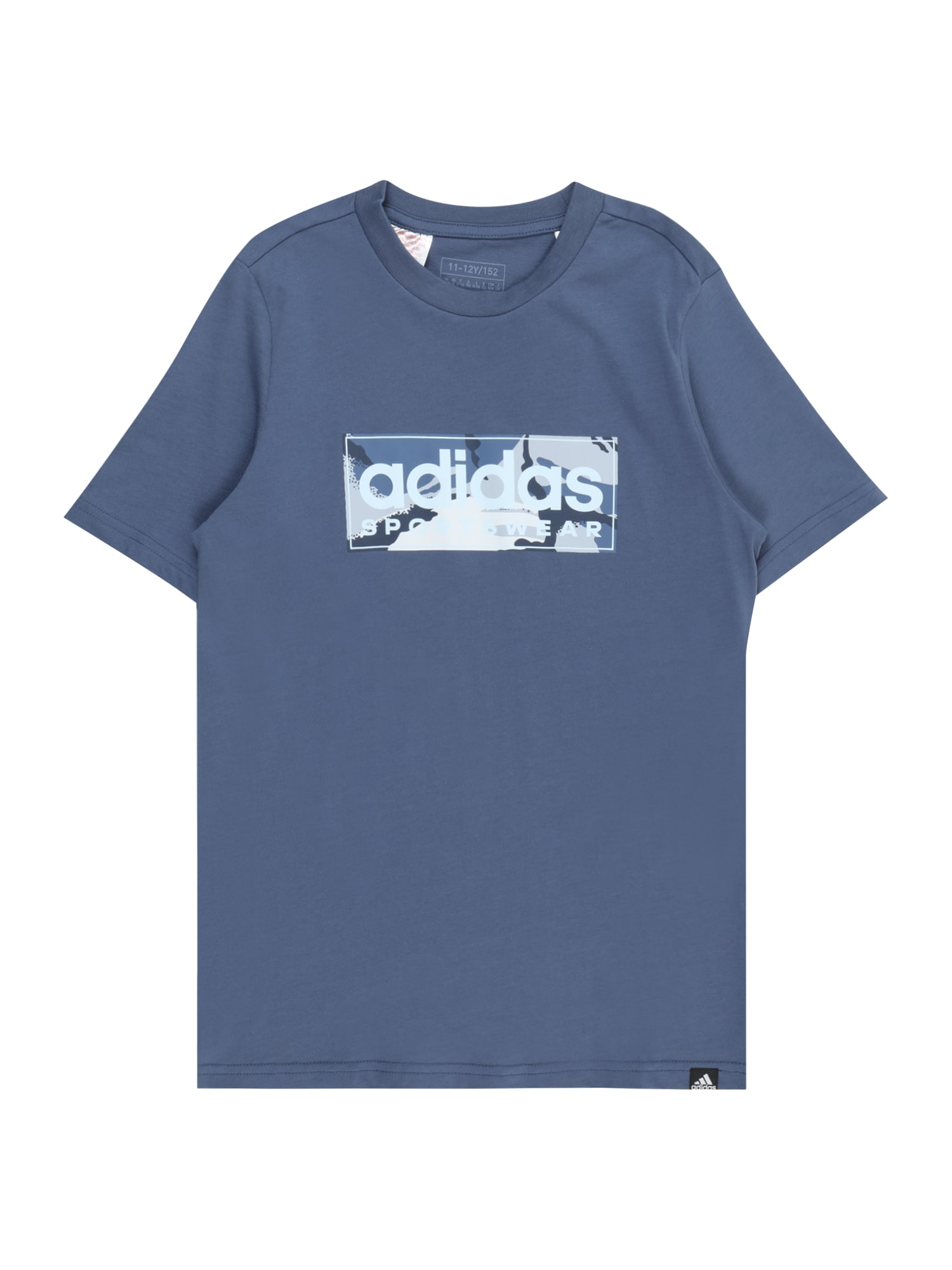 ADIDAS SPORTSWEAR Tehnička sportska majica  plava / bijela