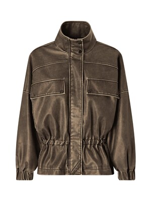 PINKO Chaqueta de invierno 'PINKO BARKERIA BLOUSON TELA SPALMATA GIUBBINO'  marrón