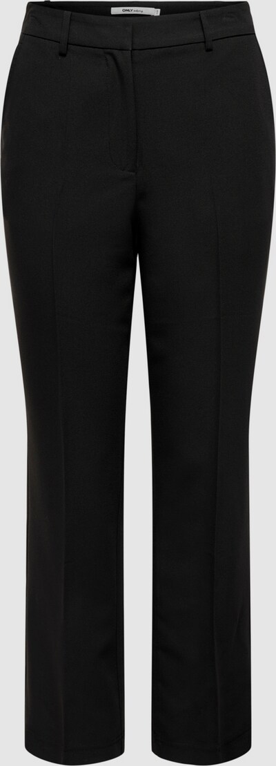 Trousers with creases