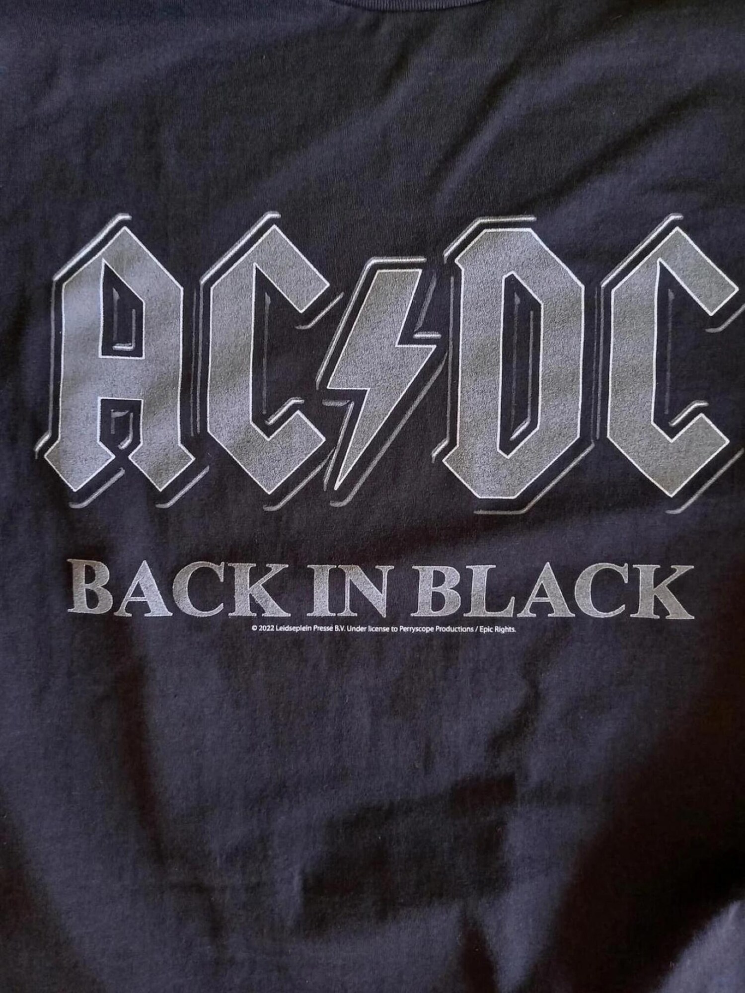 AC/DC Sudadera 'Ac/Dc Back In Black Mens Hoodie Kapuzenpullover'  negro – imagen 4