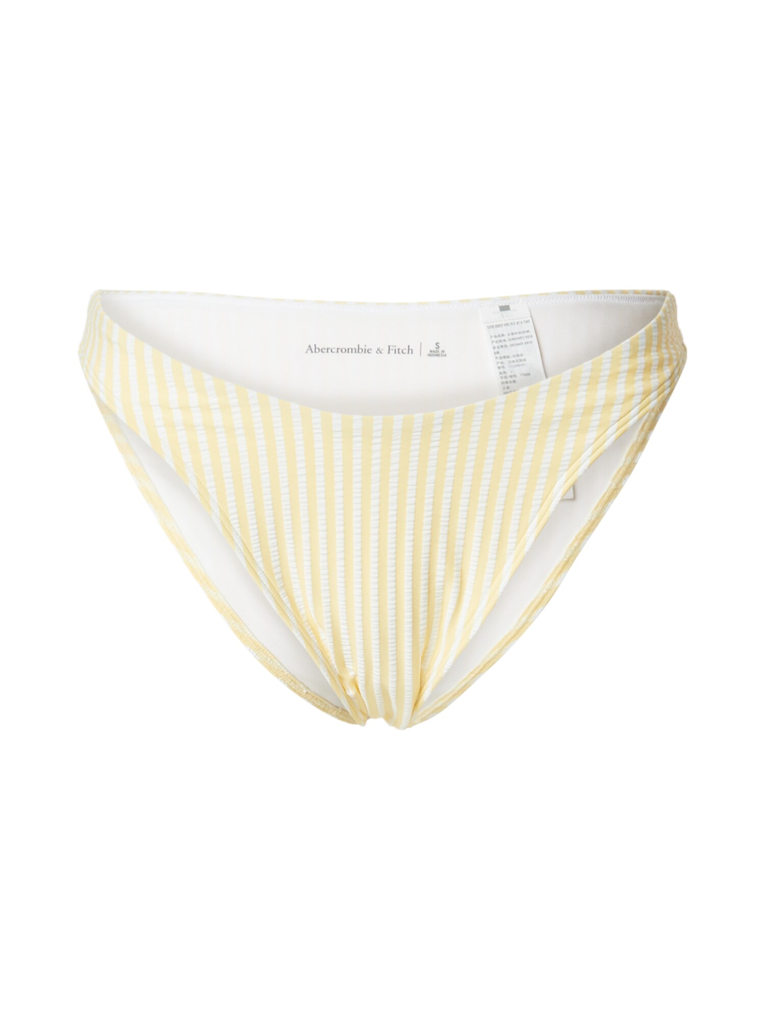 Abercrombie &amp; Fitch Braga de bikini  amarillo / blanco
