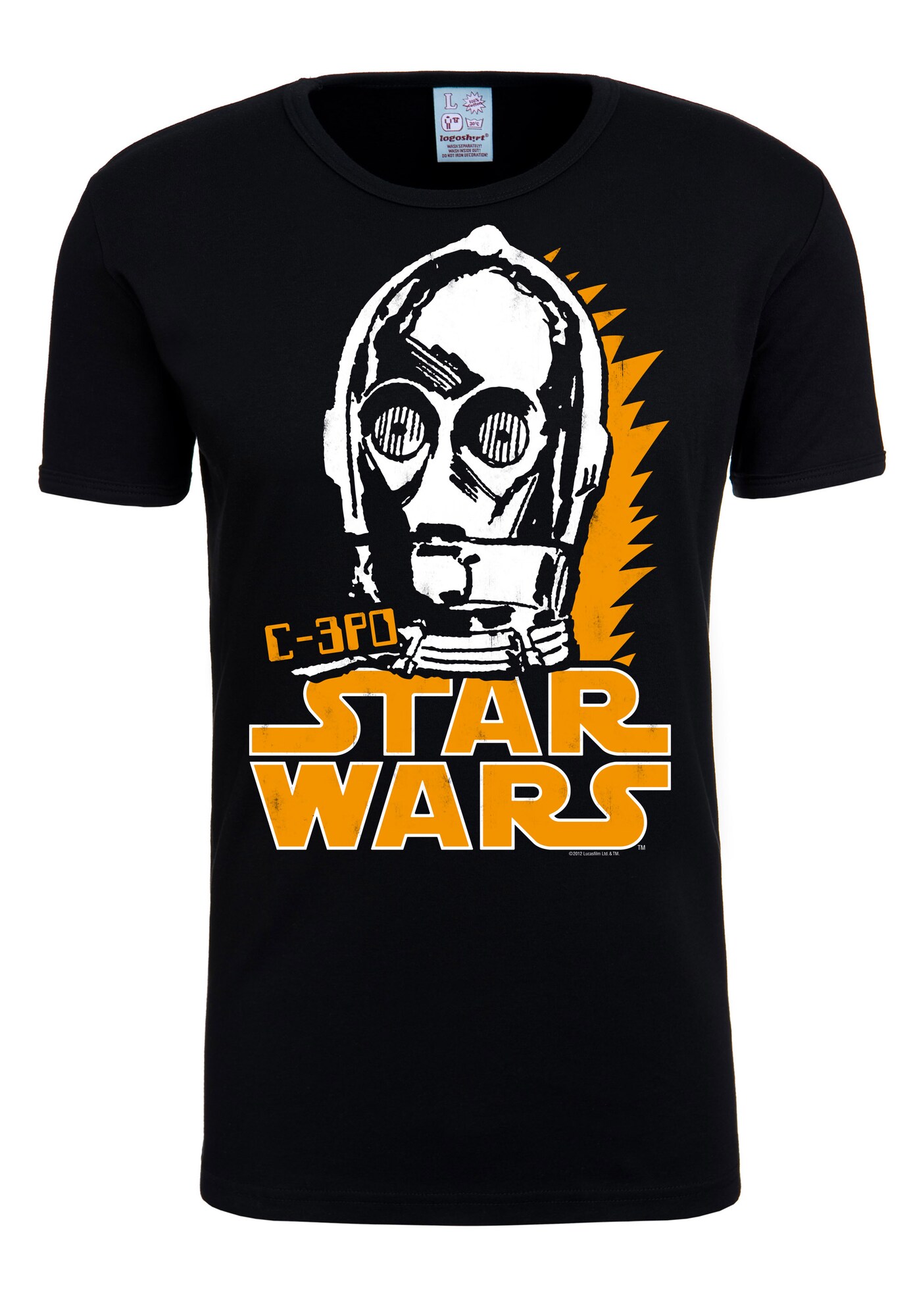 Thumbnail - Cooles T-Shirt mit 'C-3PO'-Print