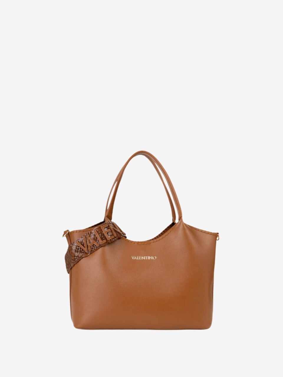 Handväska 'Valentino sac de Shopping Aleksandra Marron'