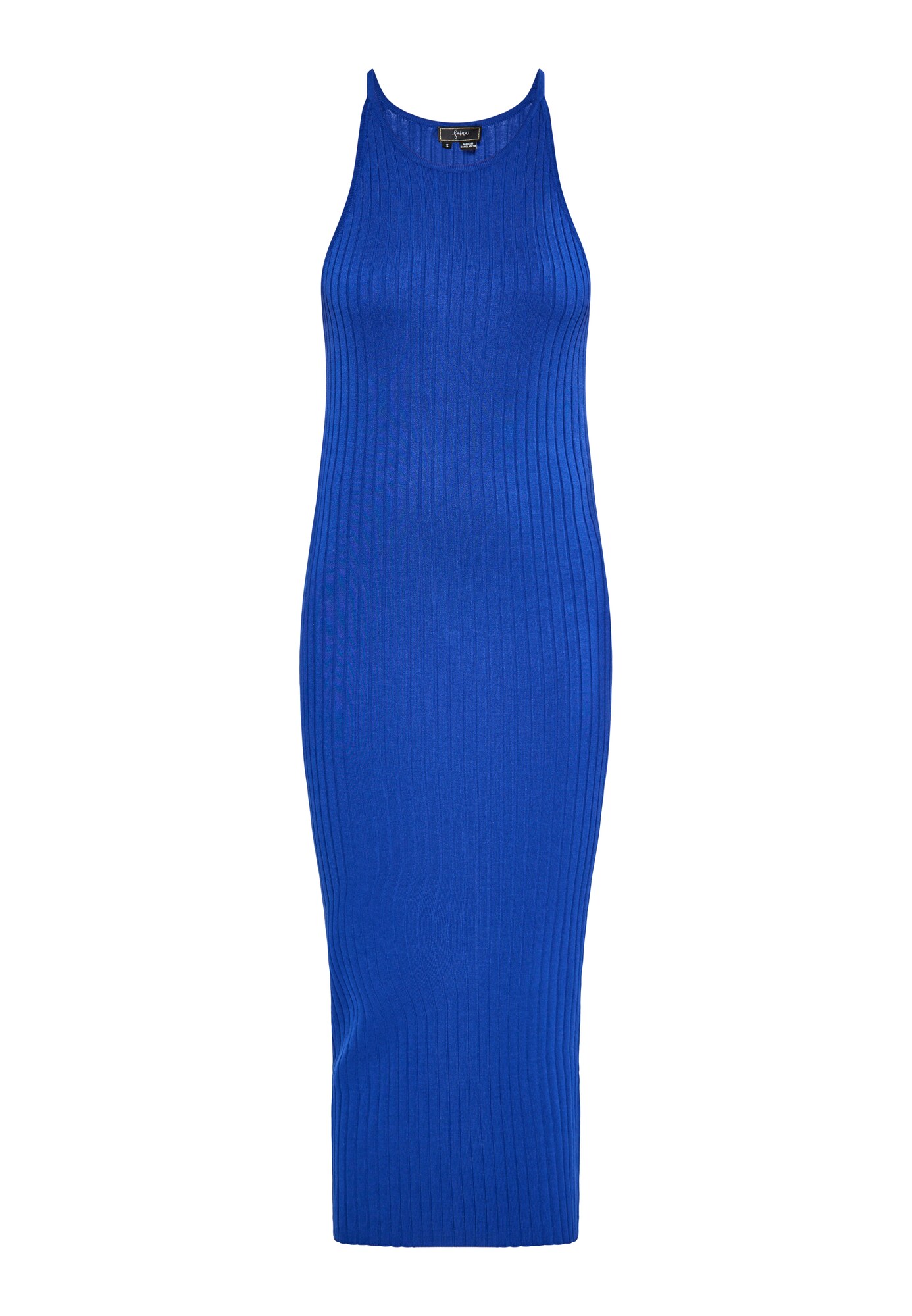 faina Rochie tricotat  albastru cobalt