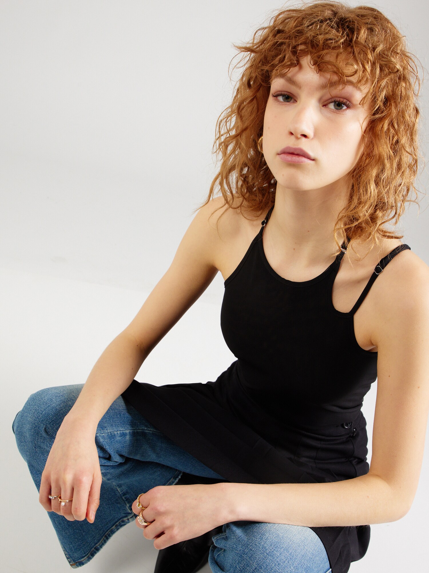 Won Hundred Košeľové body 'Annika' čierna (obrázok 5)