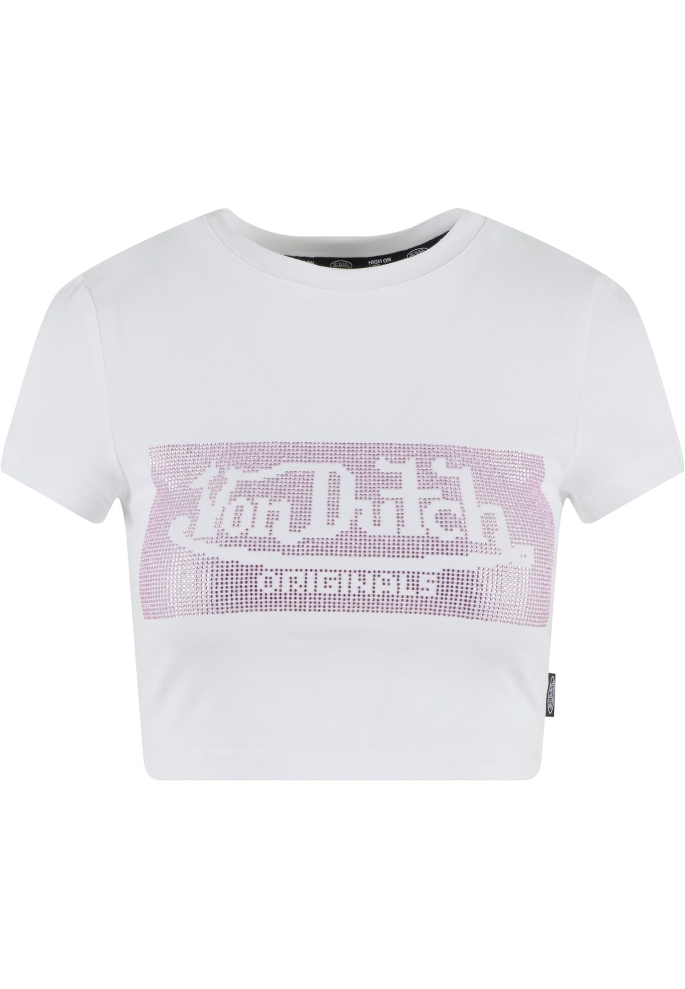 Von Dutch Originals Tricou Anna  roz deschis / alb