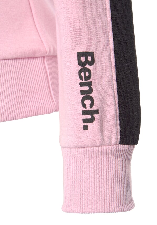 BENCH, Tréning póló 'Lounge Hoodie', rózsaszín, 5 kép a 5 közül