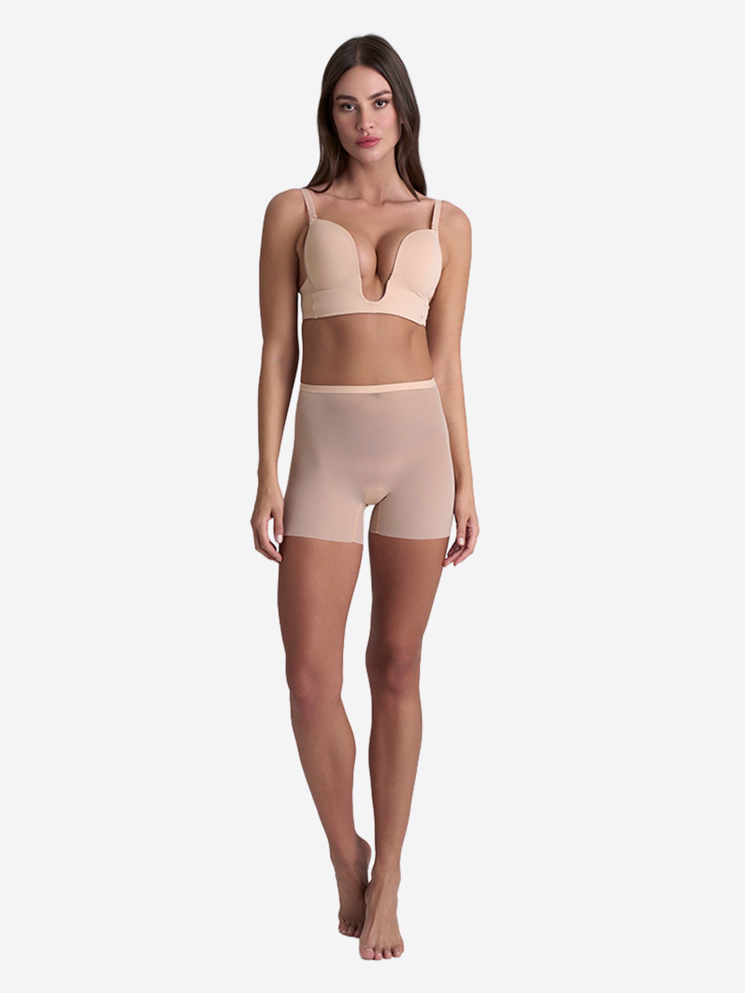 Thumbnail - Bye Bra Shapinghose Forming Tulle Shorty