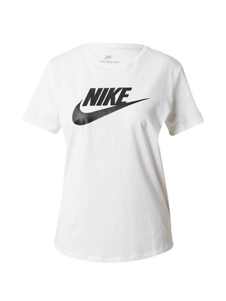 Nike Sportswear T-Shirt 'Essential' Damen Größe M schwarz / weiß