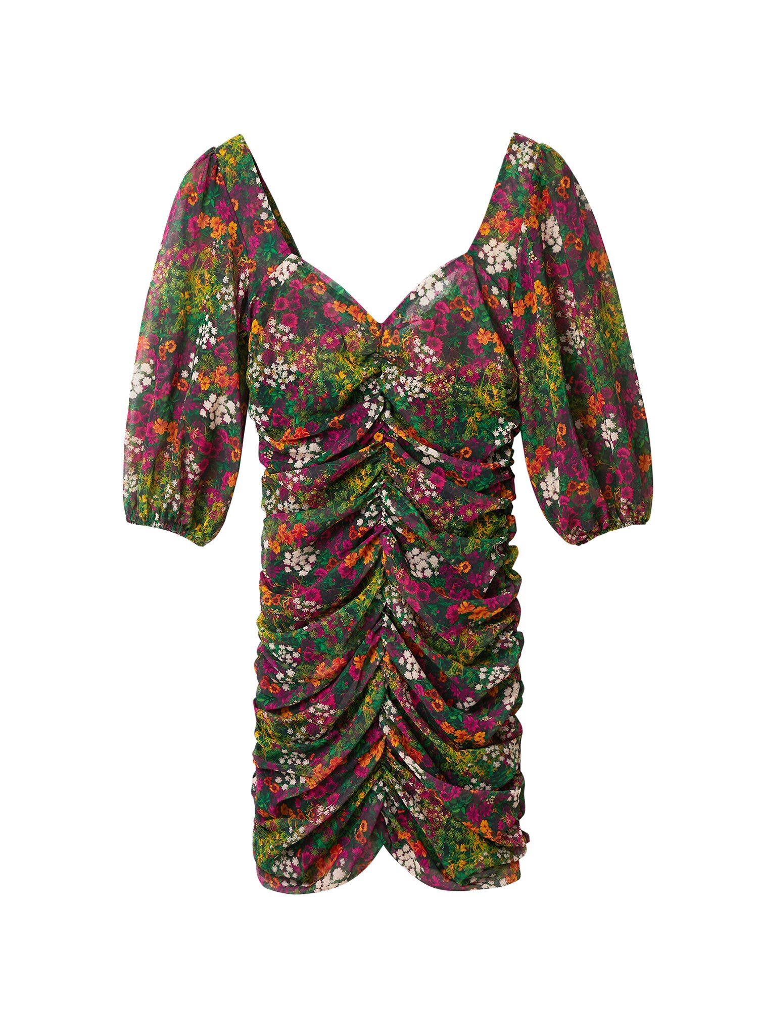Desigual Ruha 'Lara'  sárga / zöld / narancs / rózsaszín akciós termékkép 1
