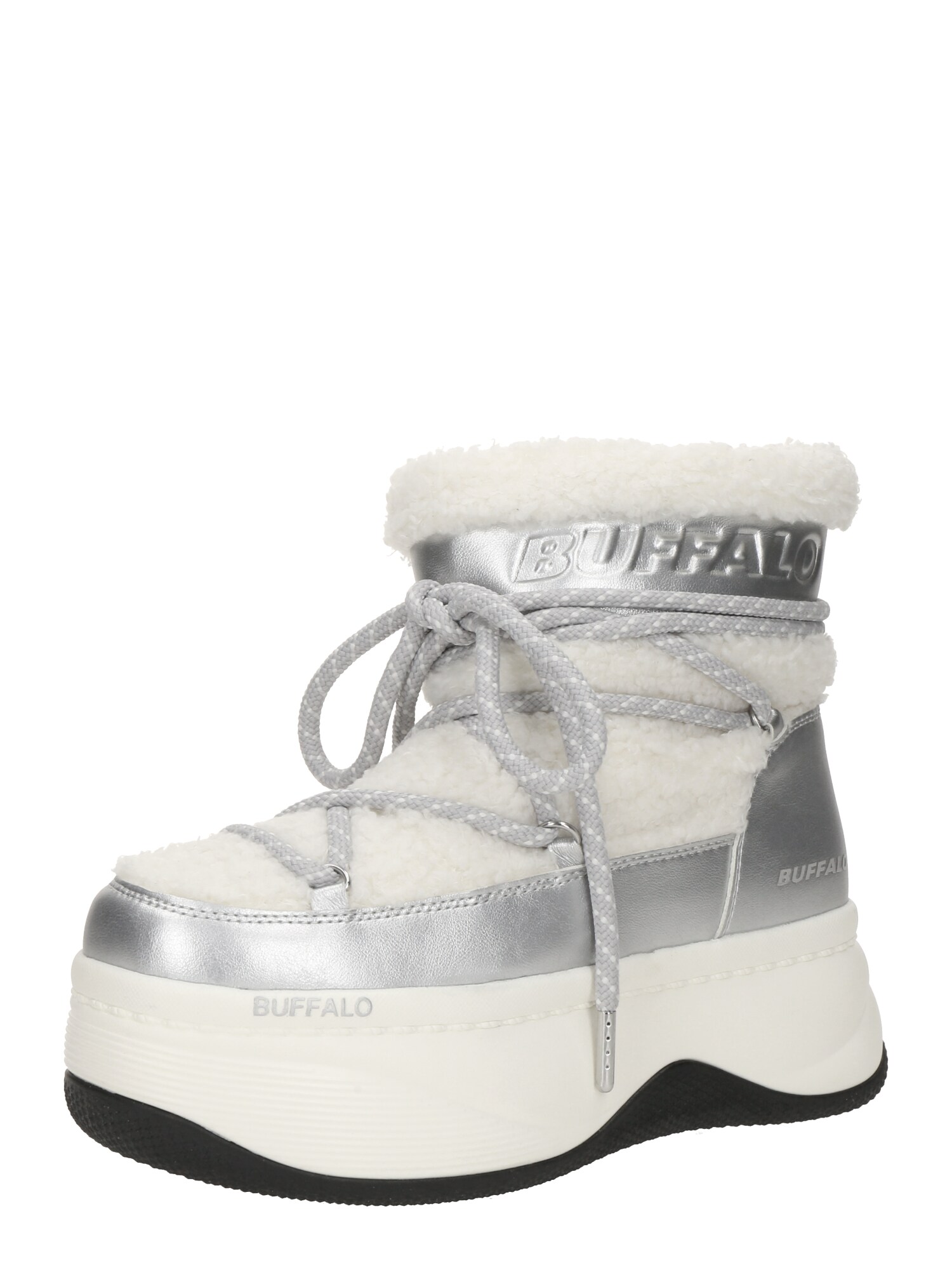BUFFALO Bocanci de zăpadă ORCUS  ecru / argintiu