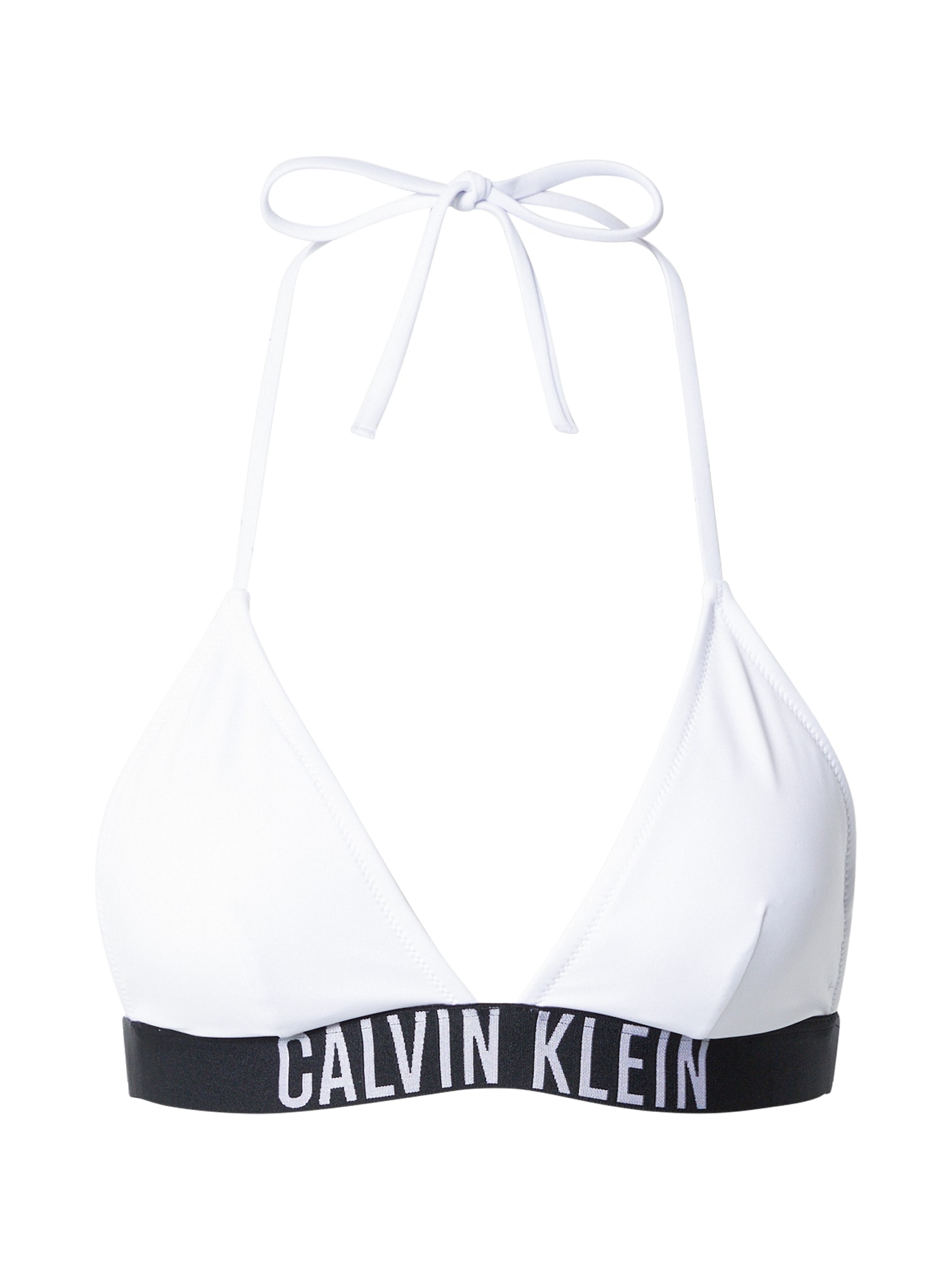 Calvin Klein Swimwear Sutien costum de baie  negru / alb / alb murdar