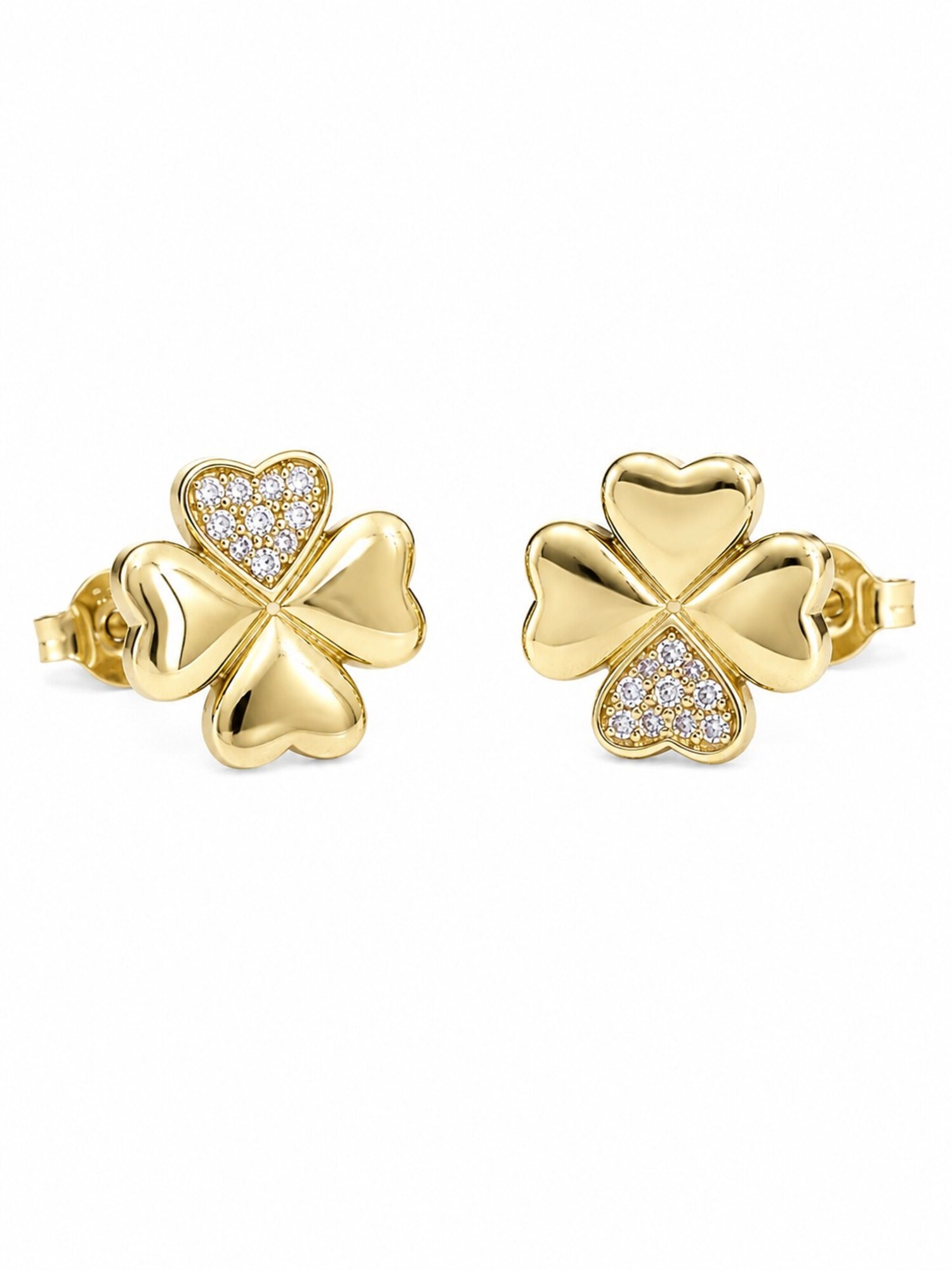 Chival Ohrringe Hearts Clover