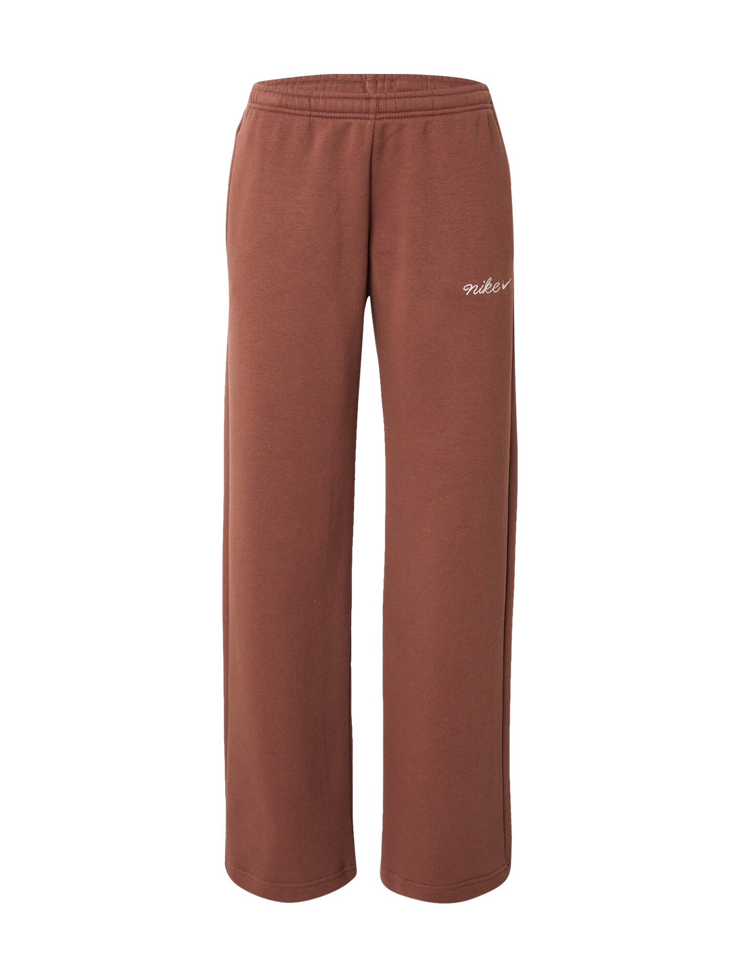 Nike Sportswear Pantaloni PHNX FLC  maro / alb
