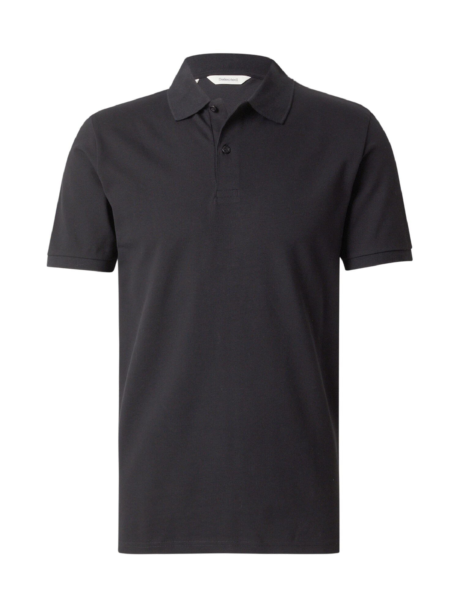 SELECTED Tricou 'SLHATLAS'  negru