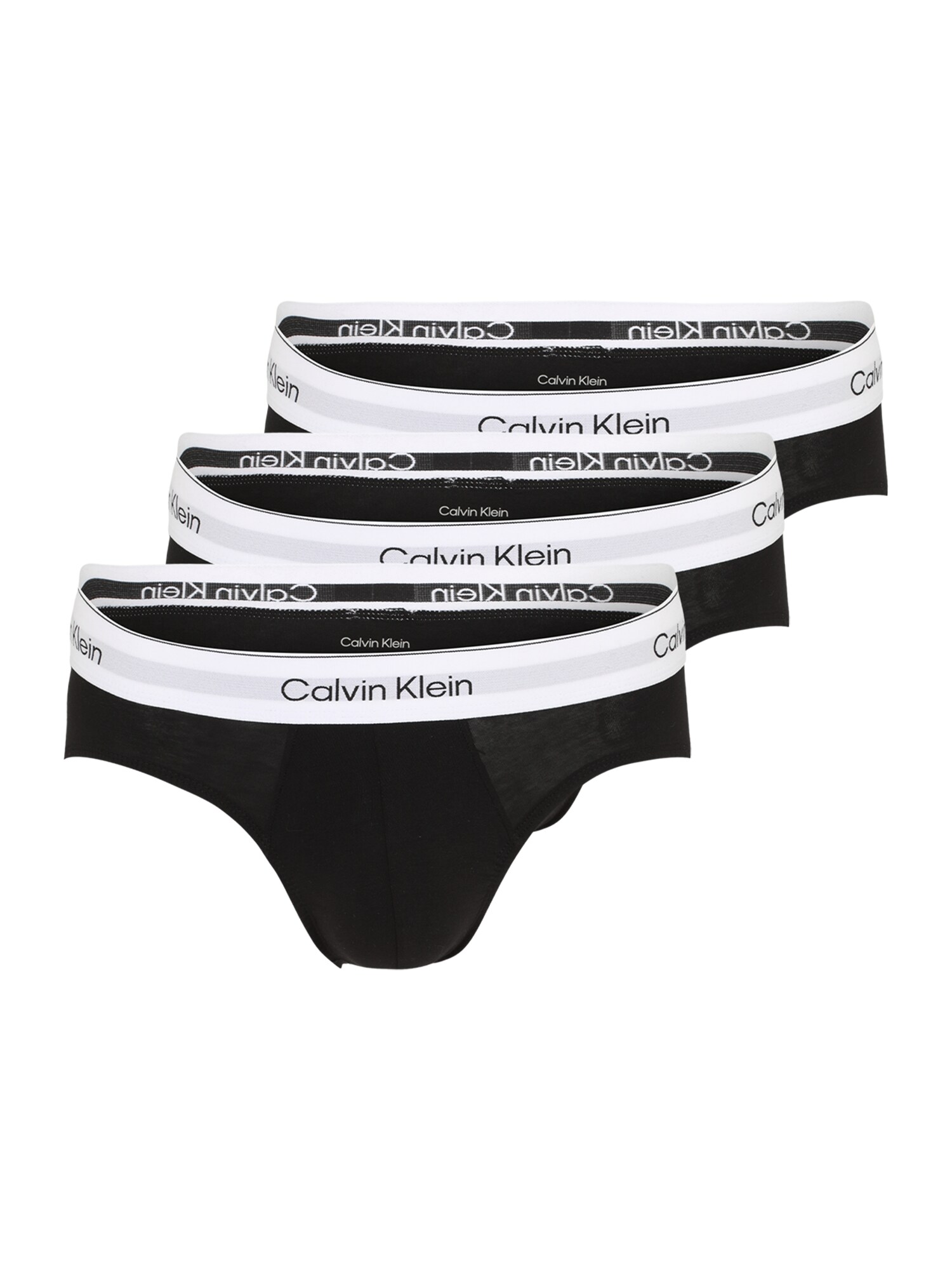 Calvin Klein Underwear Slip  negru / alb