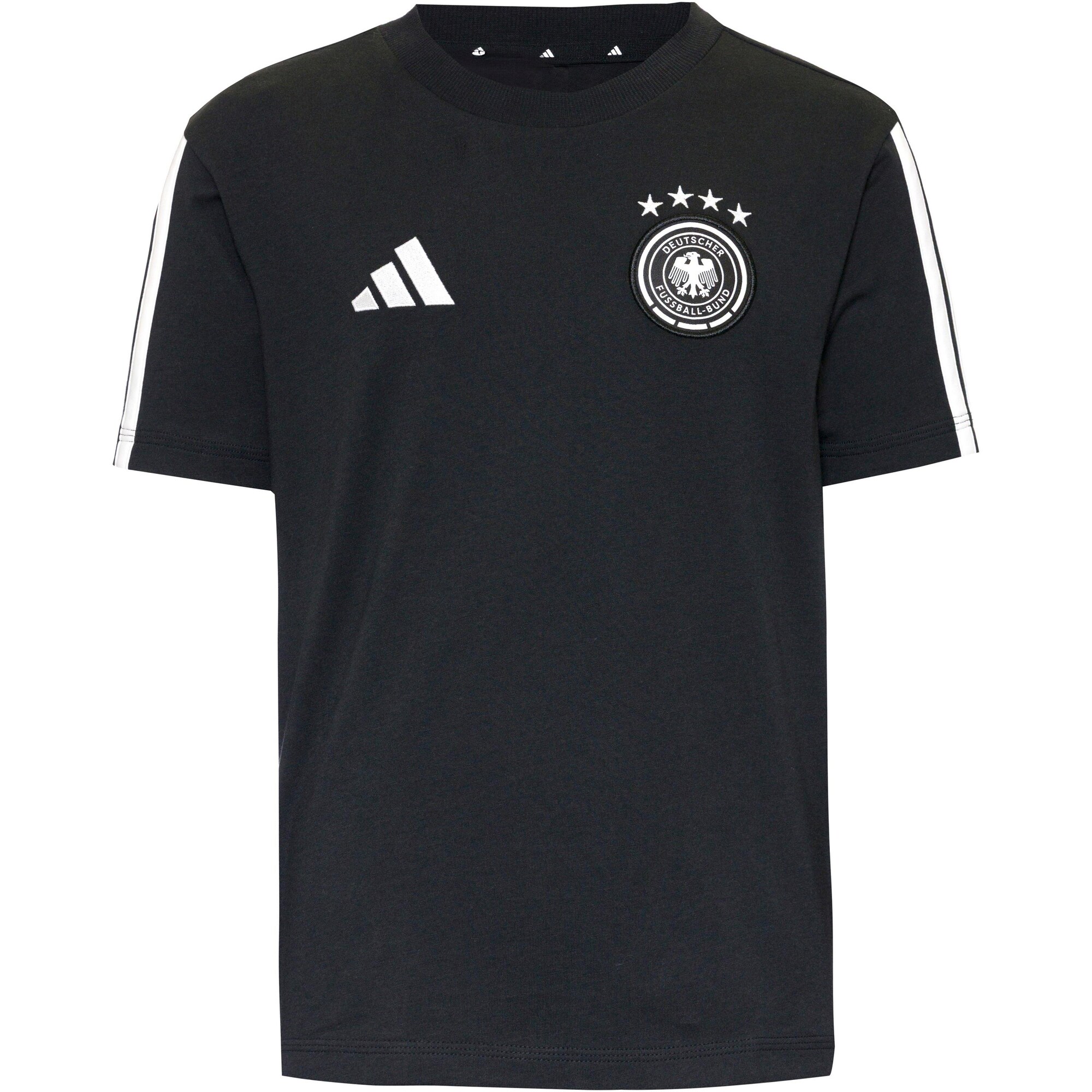 ADIDAS PERFORMANCE Tricou funcțional 'DFB Deutschland'  negru / alb
