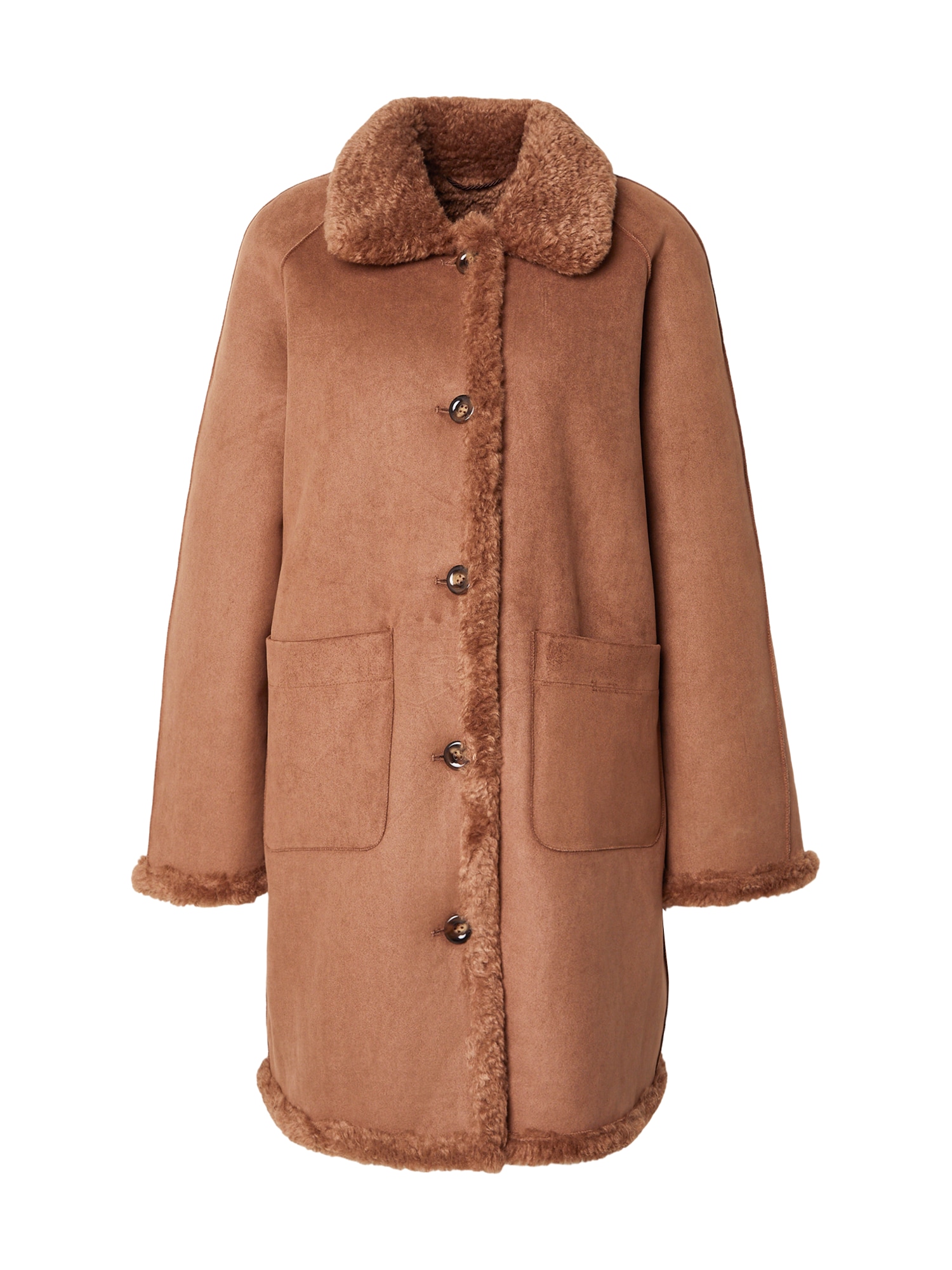 NÜMPH Cappotto invernale 'NUMINDA' seppia