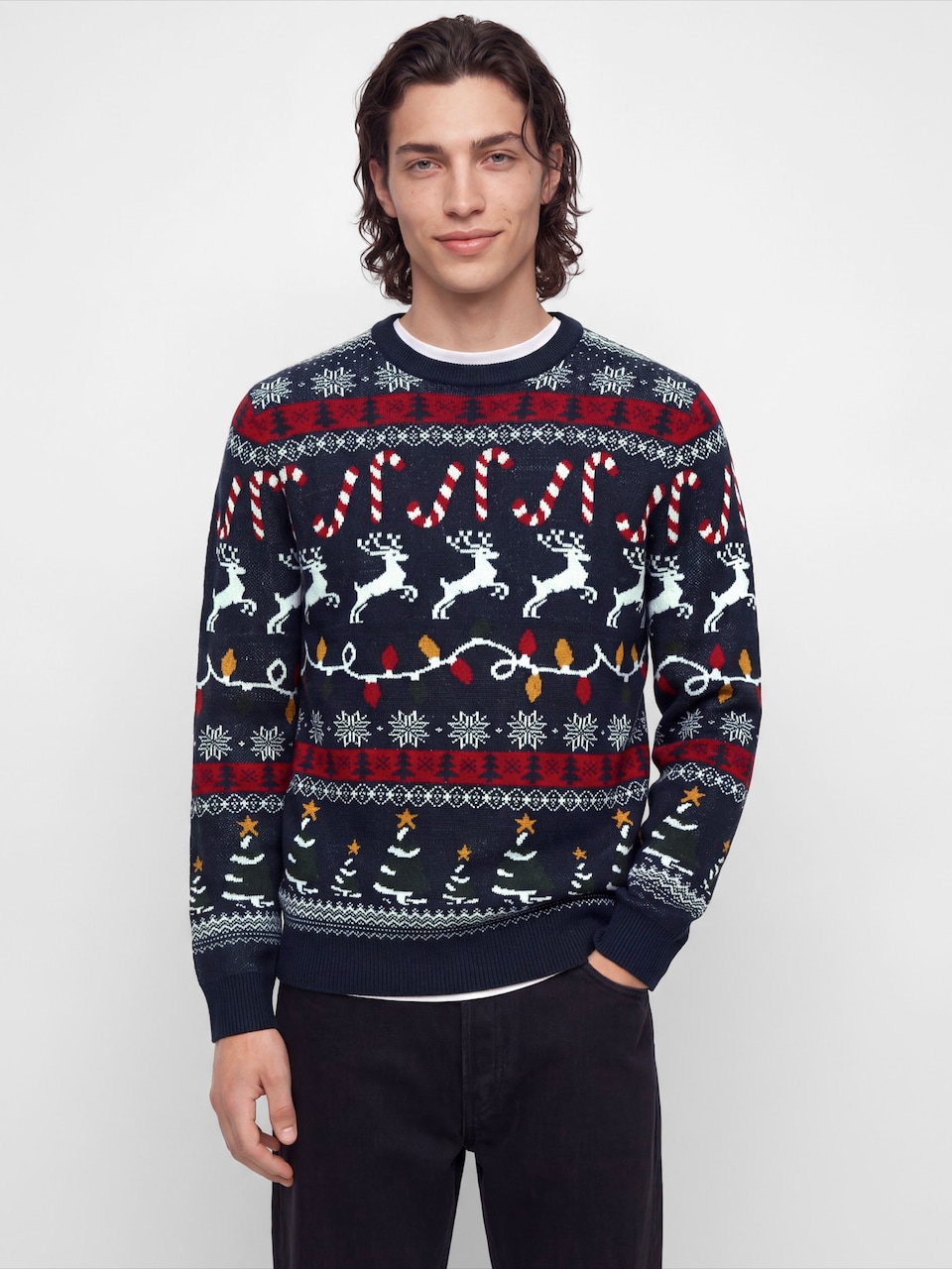Tröja 'JJXMAS SANTA'