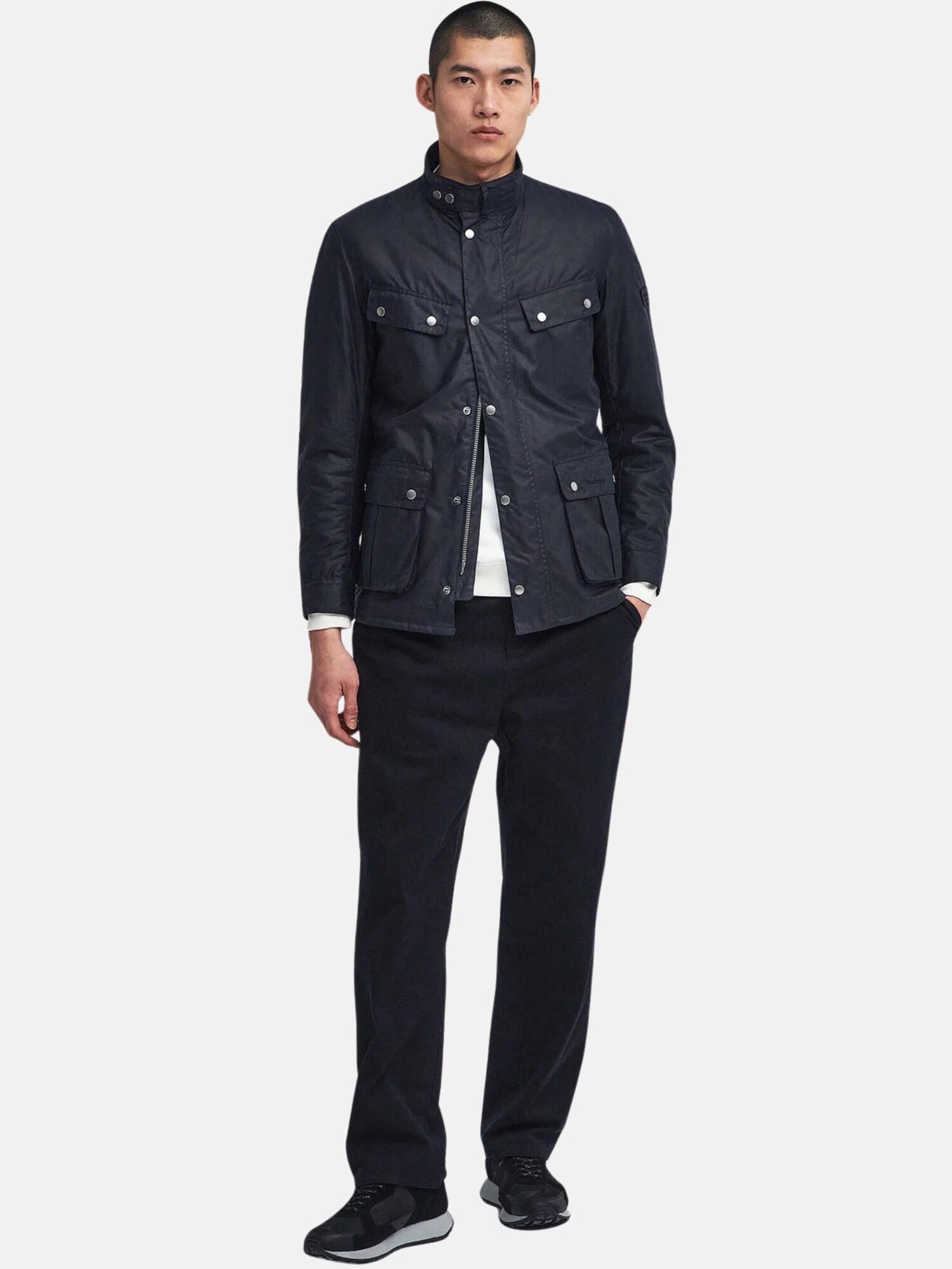 Barbour International Chaqueta de invierno 'DUKE' navy – imagen 2