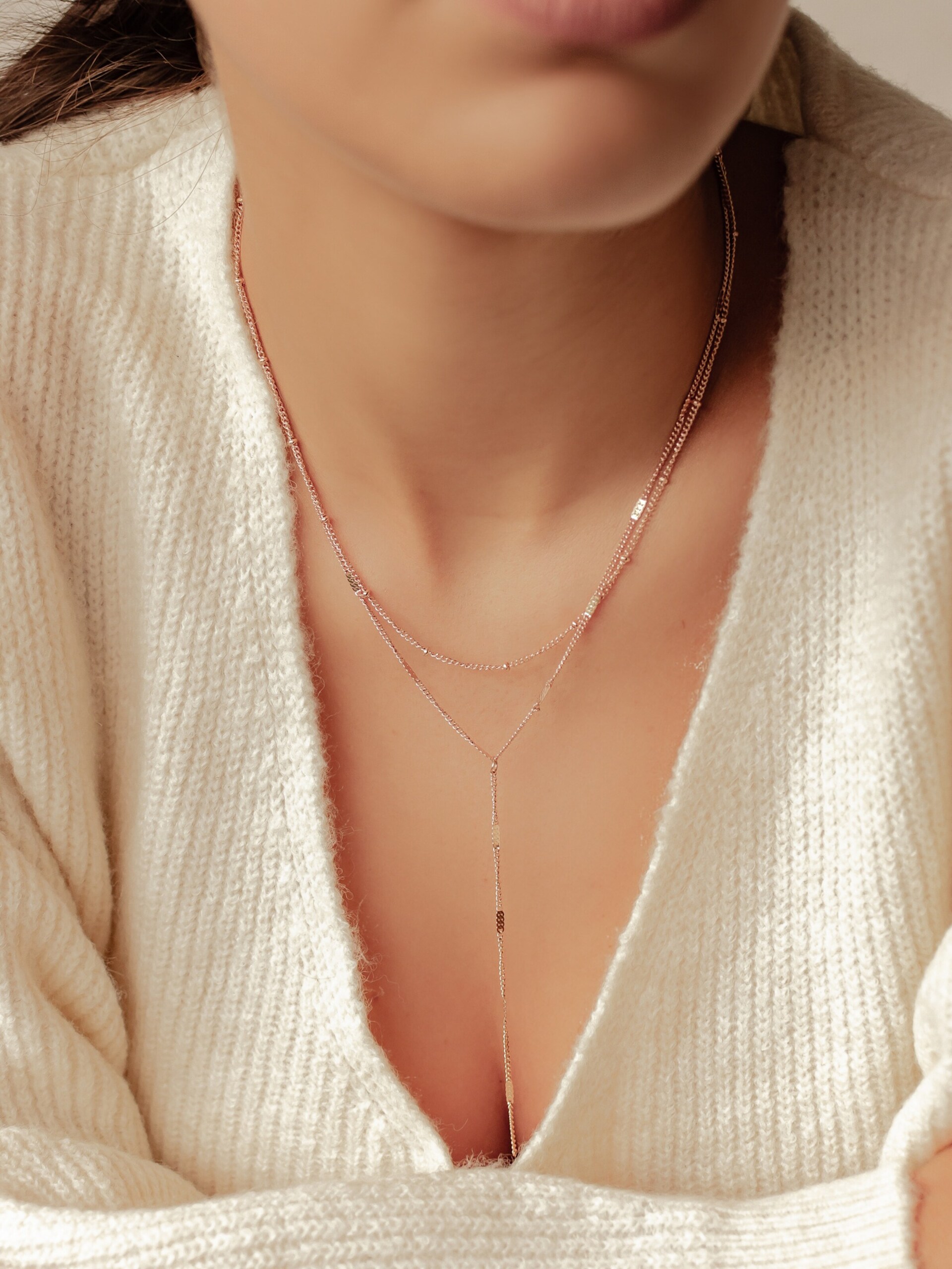 Hey Happiness Halsband 'Lariat' dam